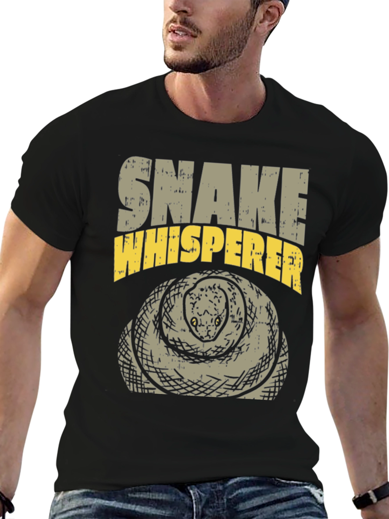 Snake Whisperer Graphic Tee - Reptile Lover T-Shirt