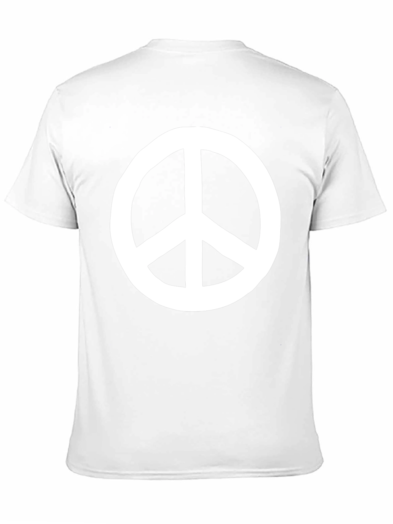 Peace Sign Graphic Tee - Classic Black T-Shirt
