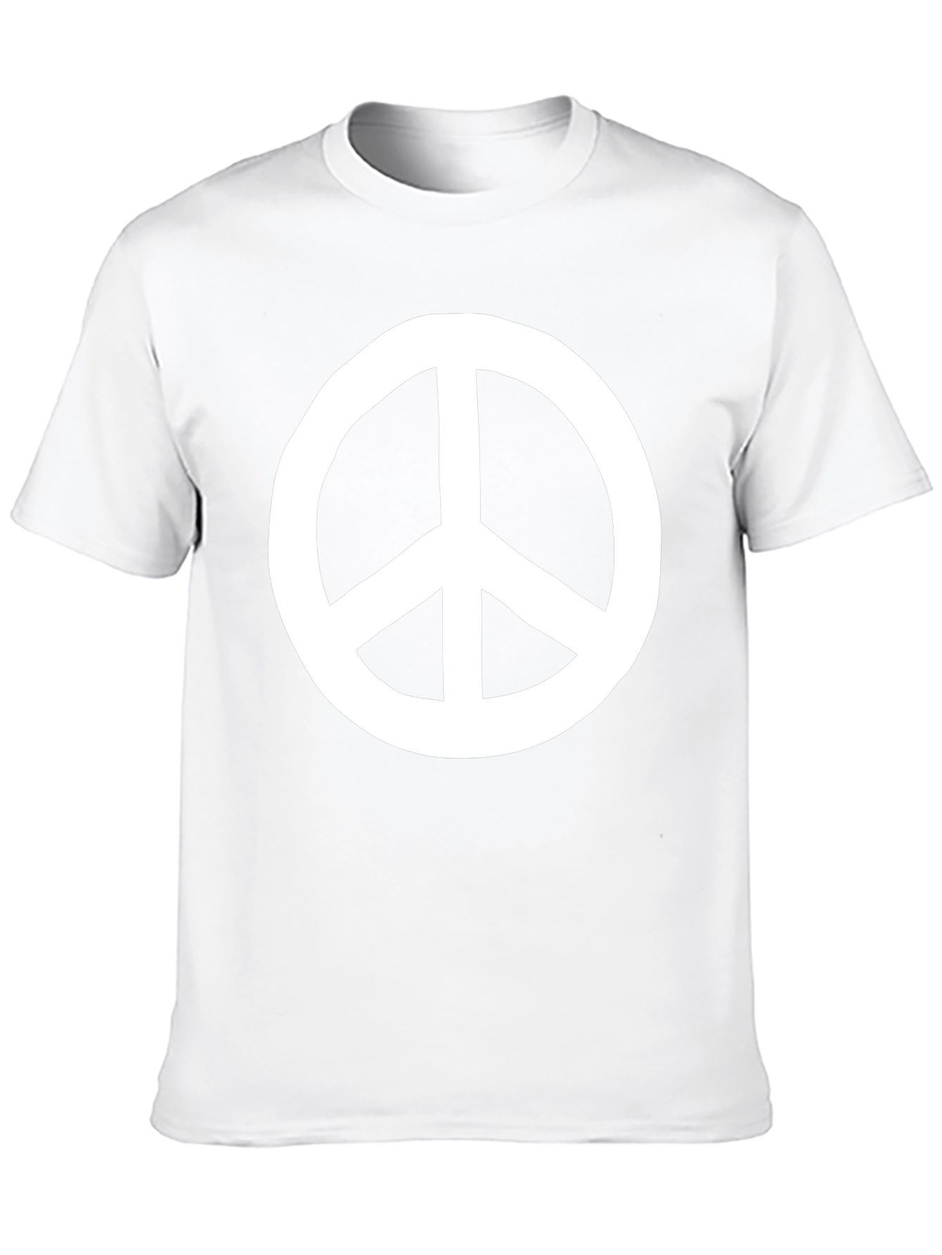 Peace Sign Graphic Tee - Classic Black T-Shirt