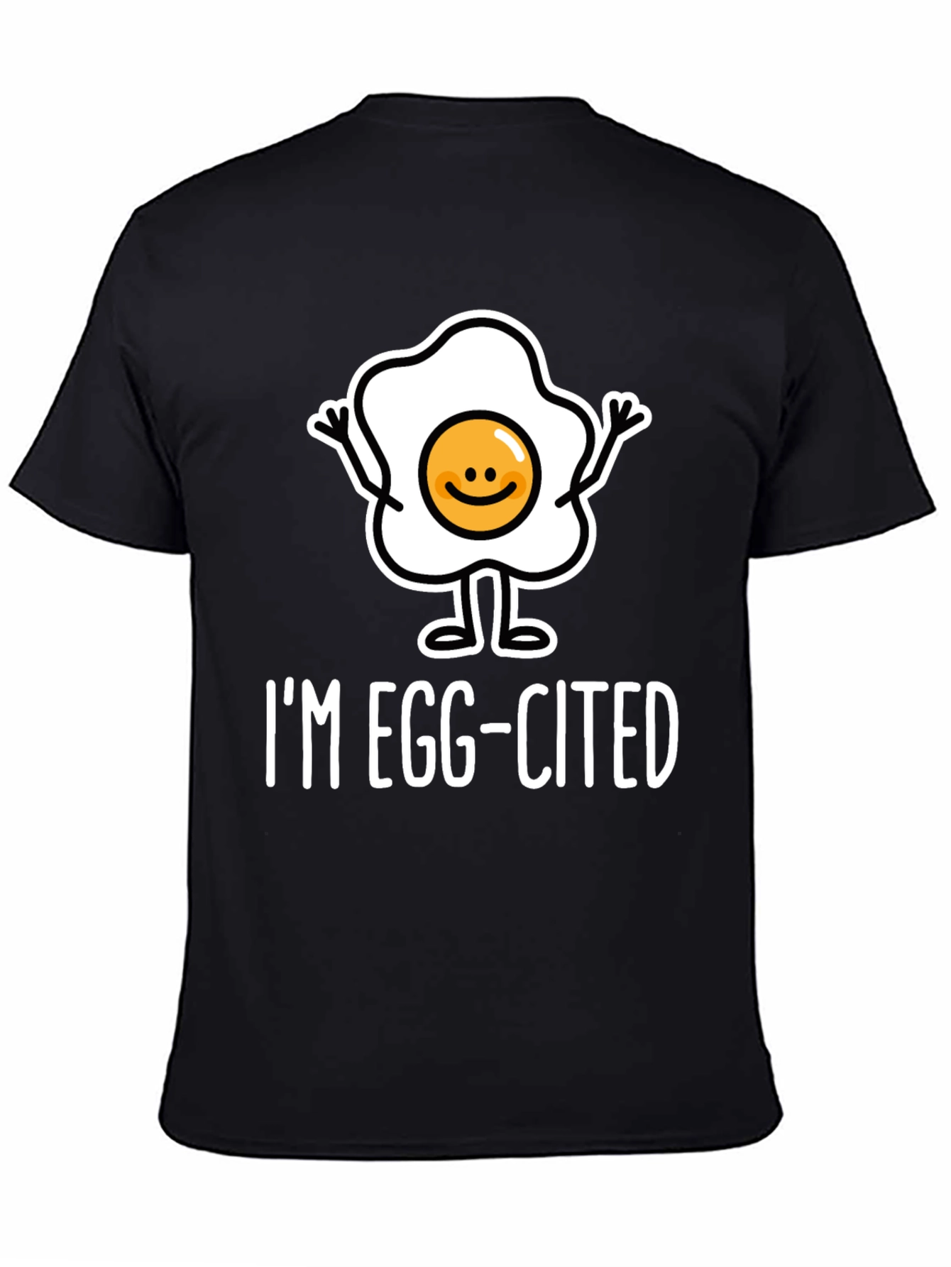 Im Egg-Cited Funny Foodie Graphic Tee