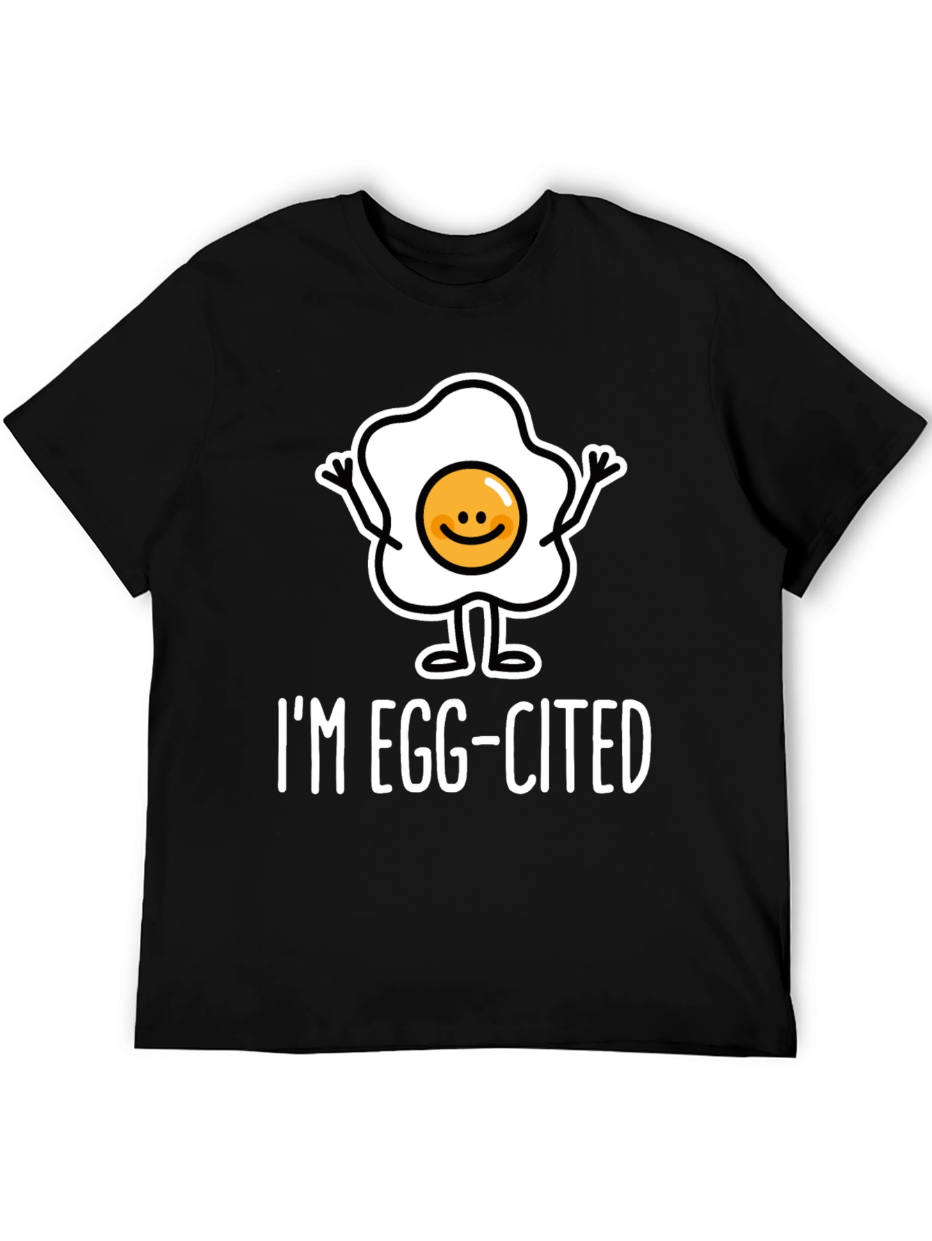 Im Egg-Cited Funny Foodie Graphic Tee