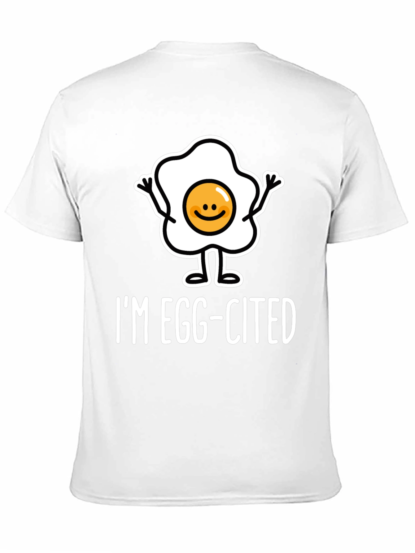Im Egg-Cited Funny Foodie Graphic Tee