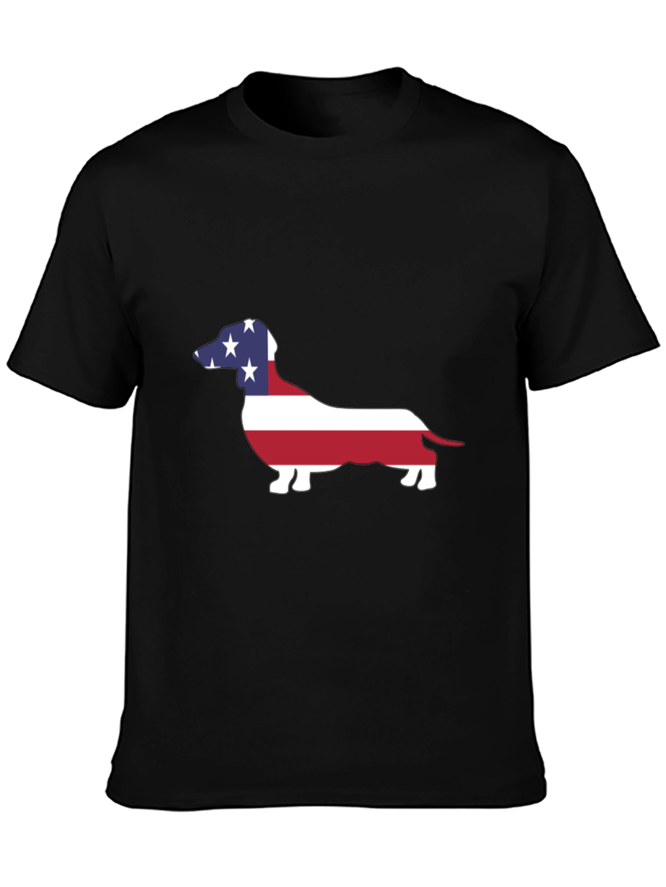 American Dachshund T-Shirt Patriotic USA Dog Tee