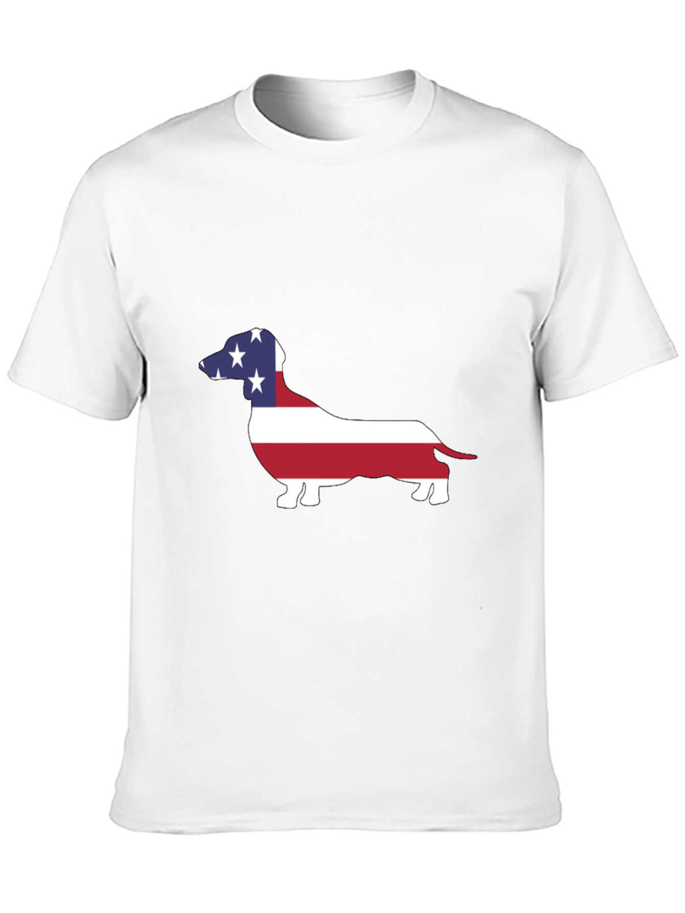 American Dachshund T-Shirt Patriotic USA Dog Tee