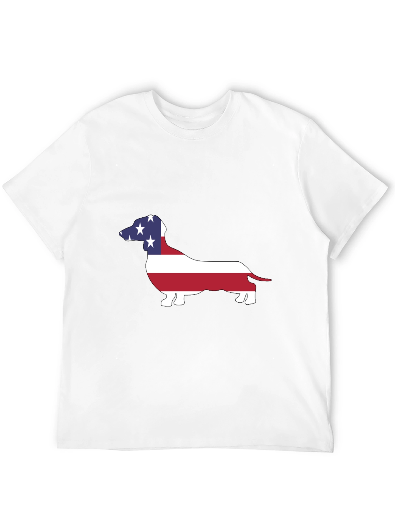 American Dachshund T-Shirt Patriotic USA Dog Tee