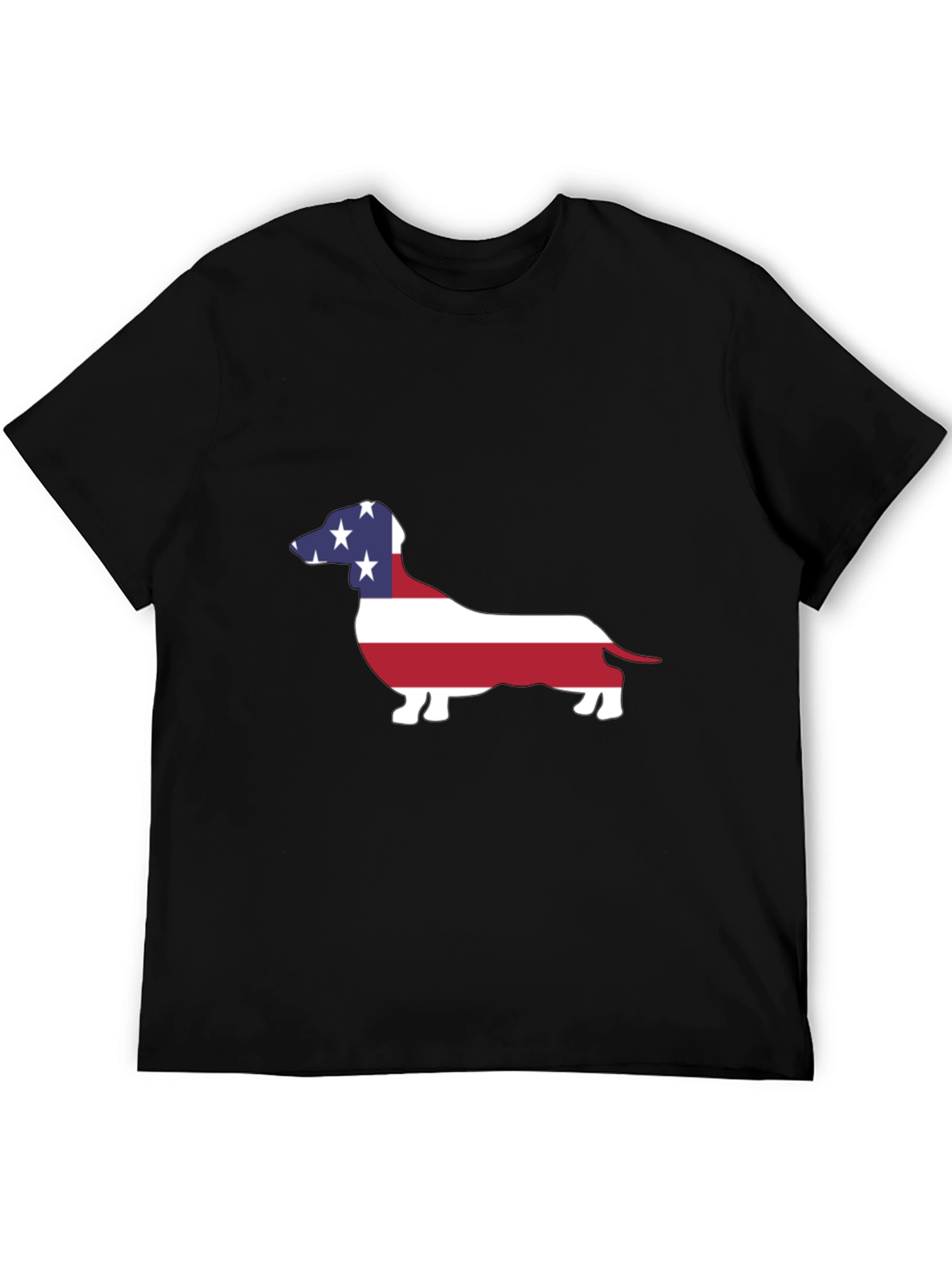 American Dachshund T-Shirt Patriotic USA Dog Tee