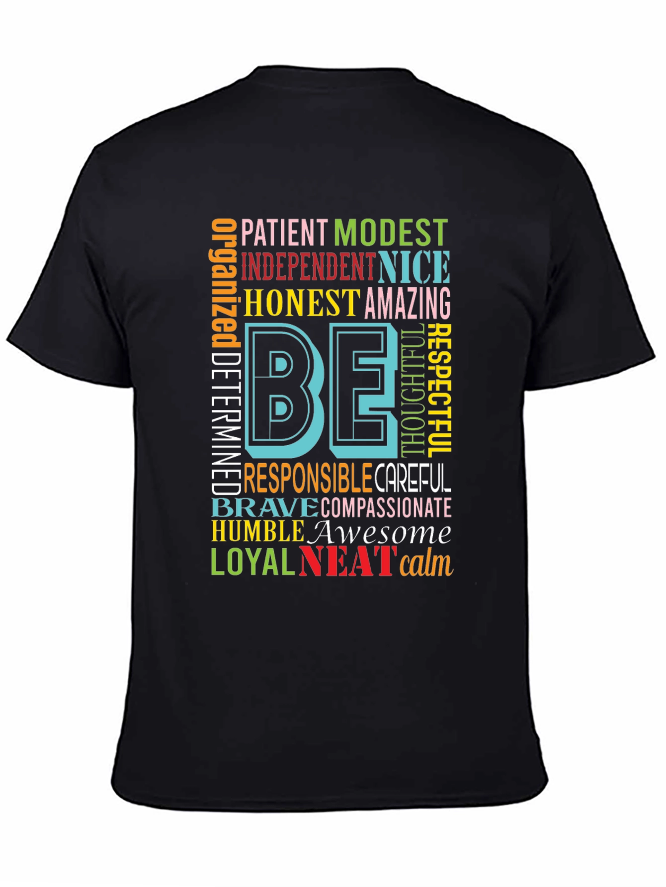 Be Kind Motivational Graphic T-Shirt