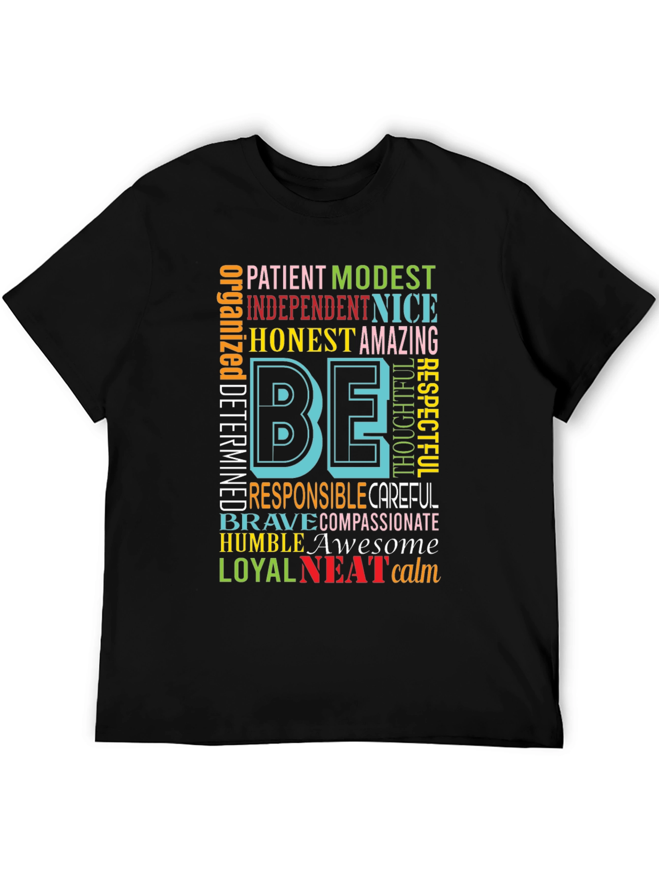 Be Kind Motivational Graphic T-Shirt