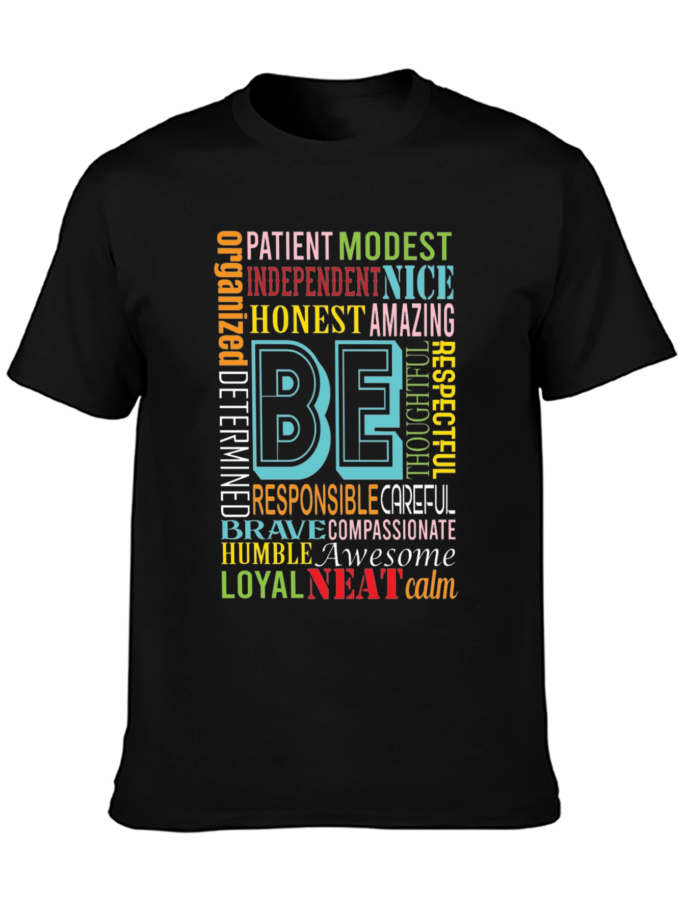 Be Kind Motivational Graphic T-Shirt
