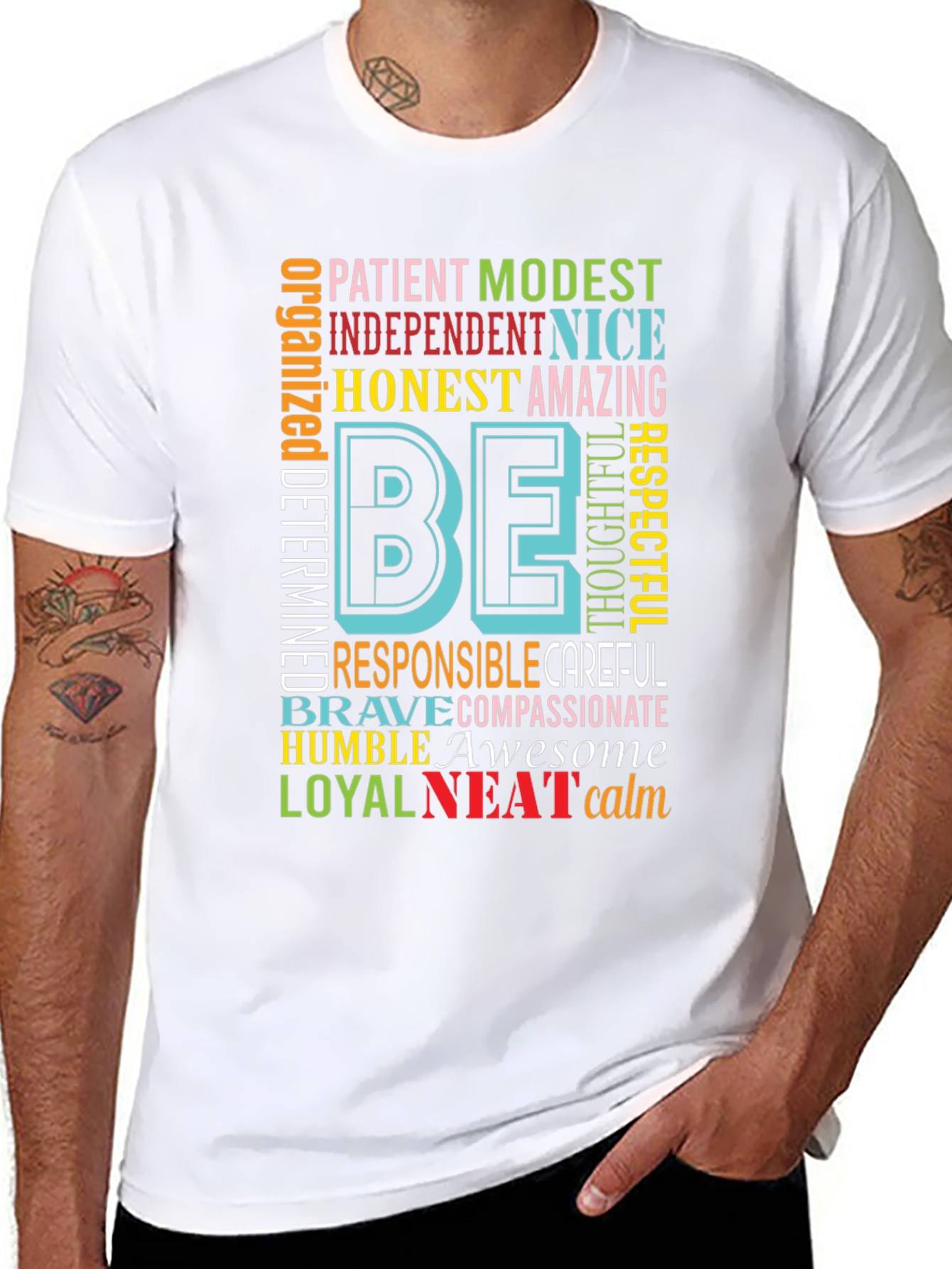 Be Kind Motivational Graphic T-Shirt