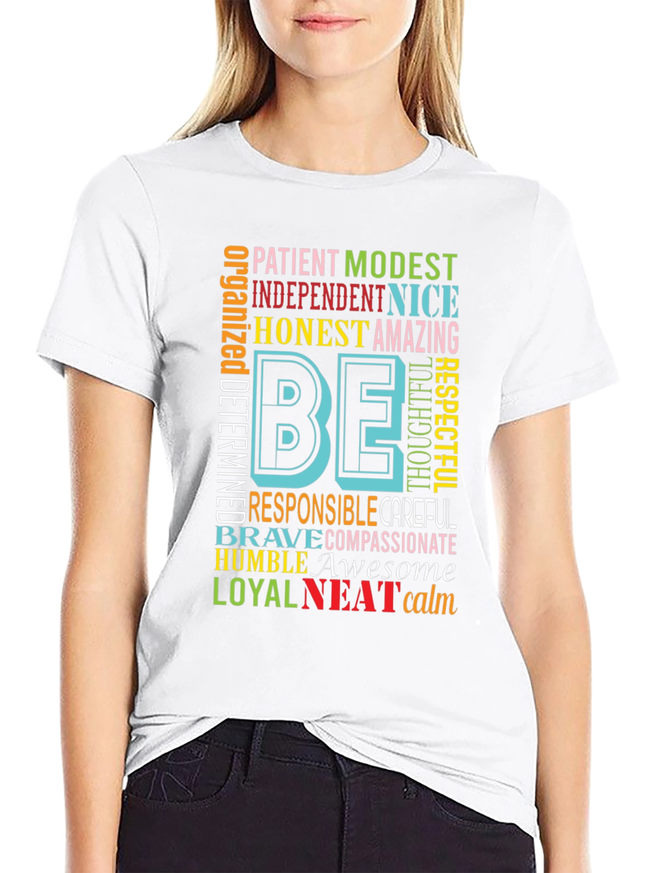 Be Kind Motivational Graphic T-Shirt