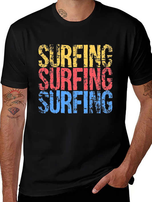 Vintage Surfing T-Shirt Retro Style