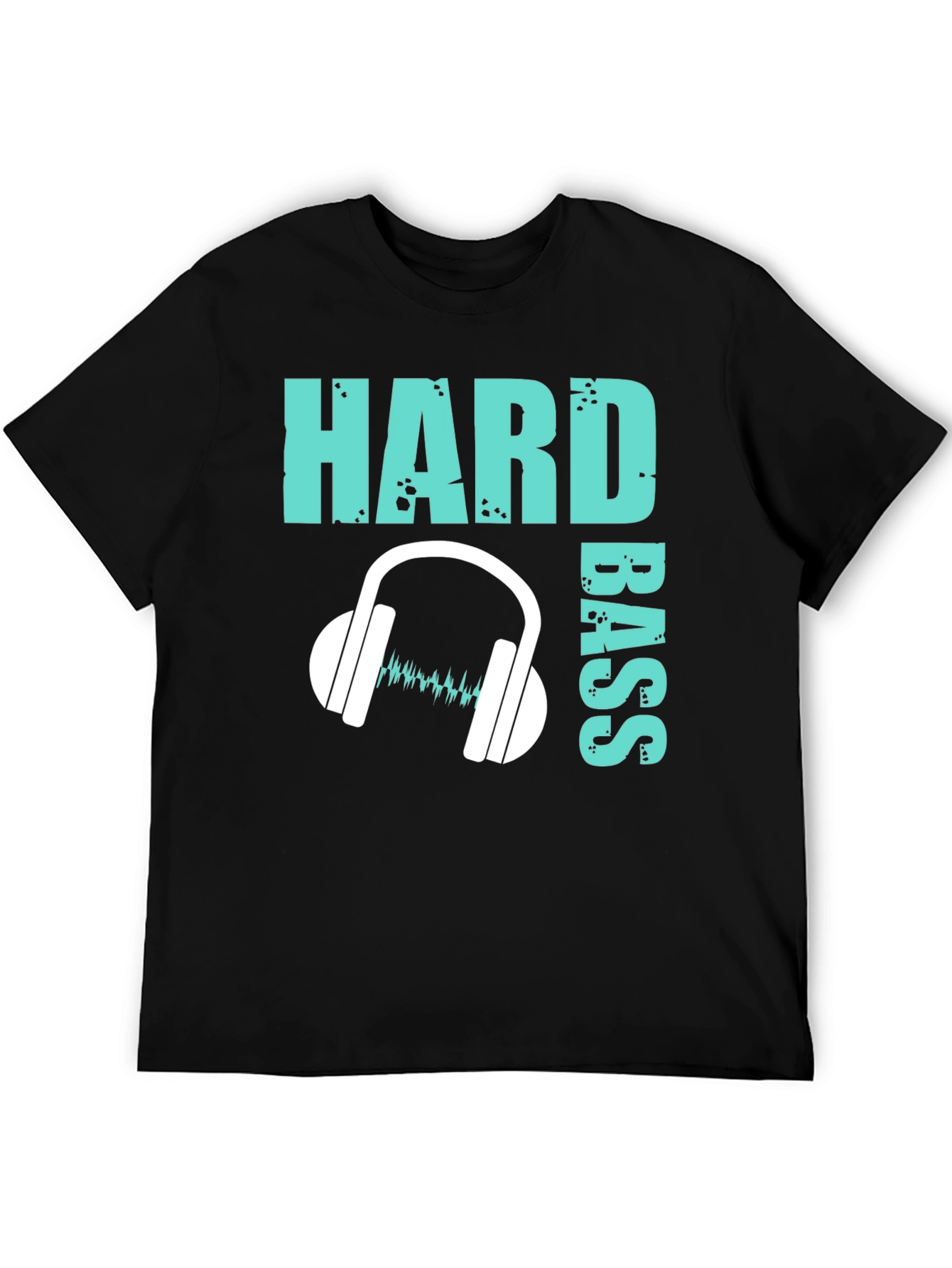 Hard Bass Graphic Tee - Music Lover T-Shirt