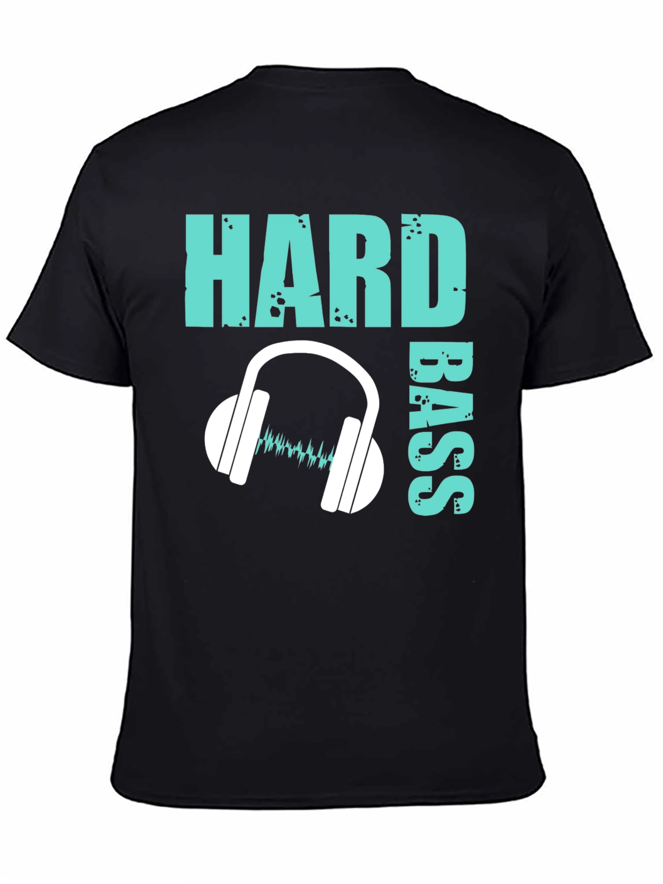 Hard Bass Graphic Tee - Music Lover T-Shirt