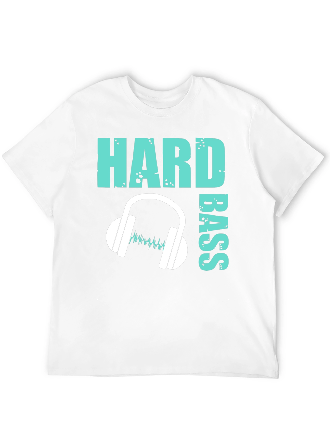 Hard Bass Graphic Tee - Music Lover T-Shirt