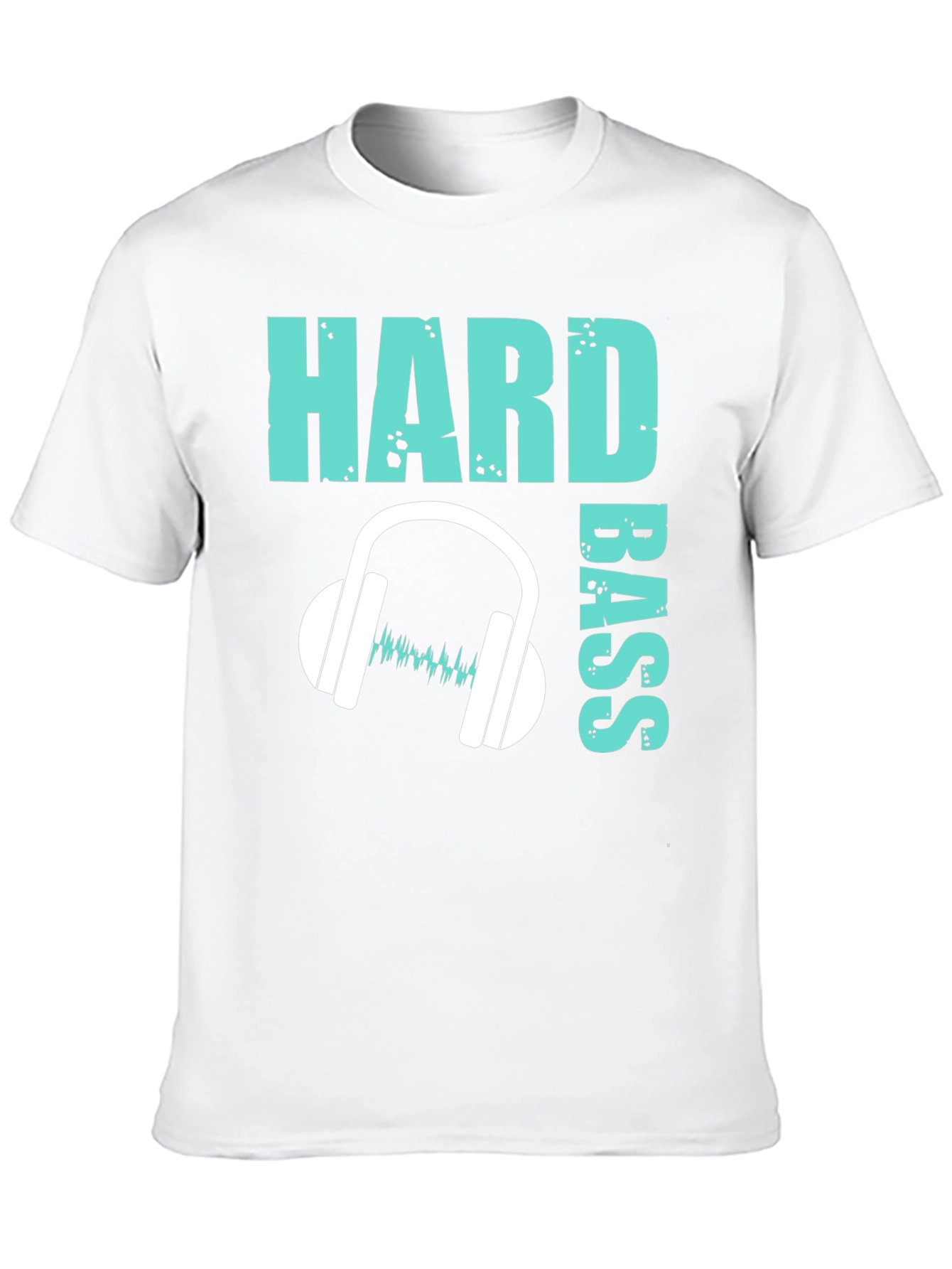 Hard Bass Graphic Tee - Music Lover T-Shirt