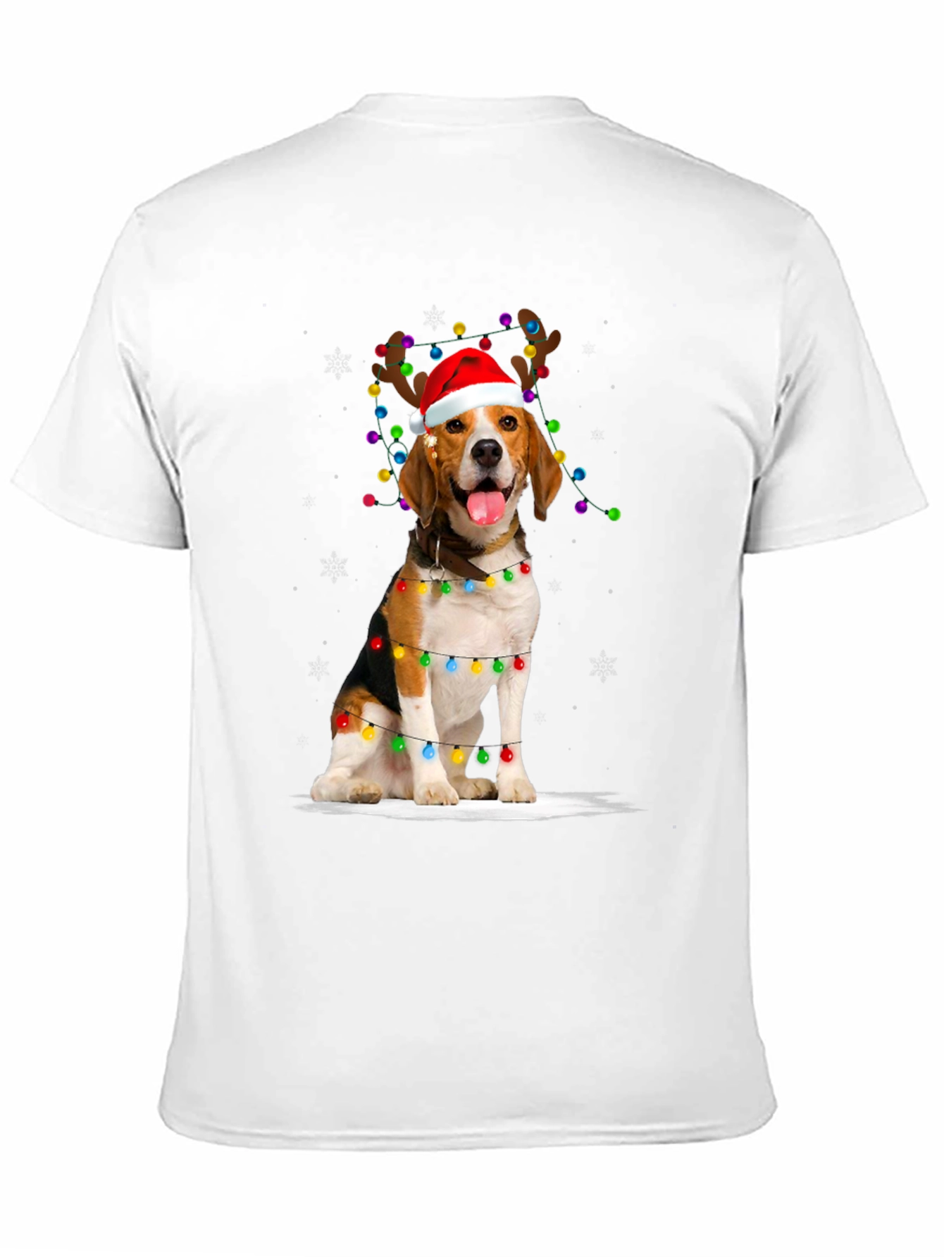 Festive Beagle Holiday T-Shirt