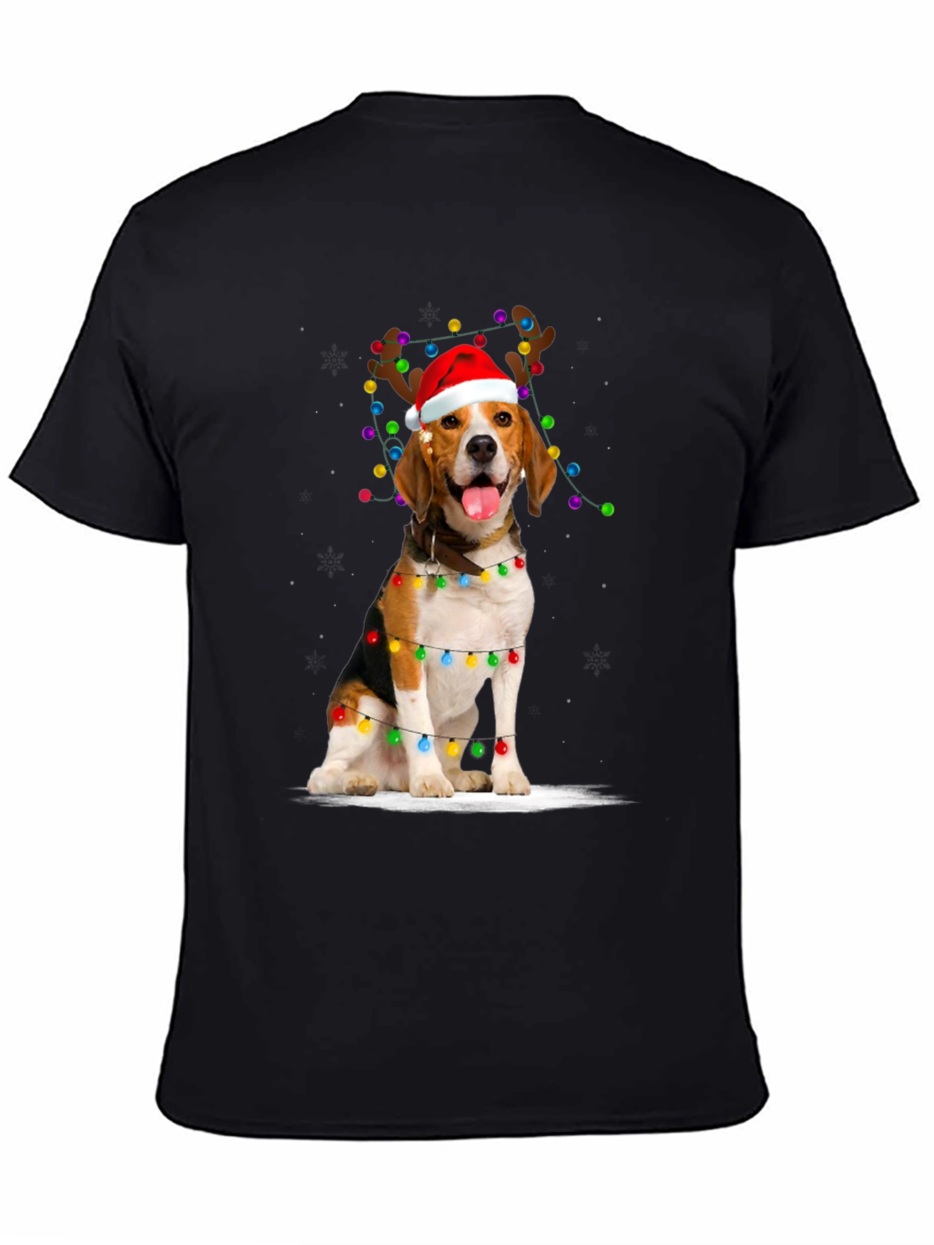 Festive Beagle Holiday T-Shirt