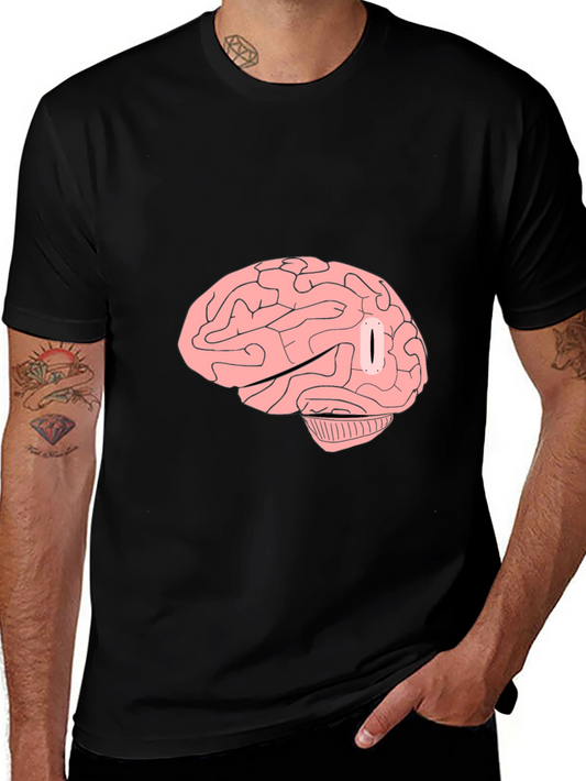 Brain Graphic Tee - Unique Style