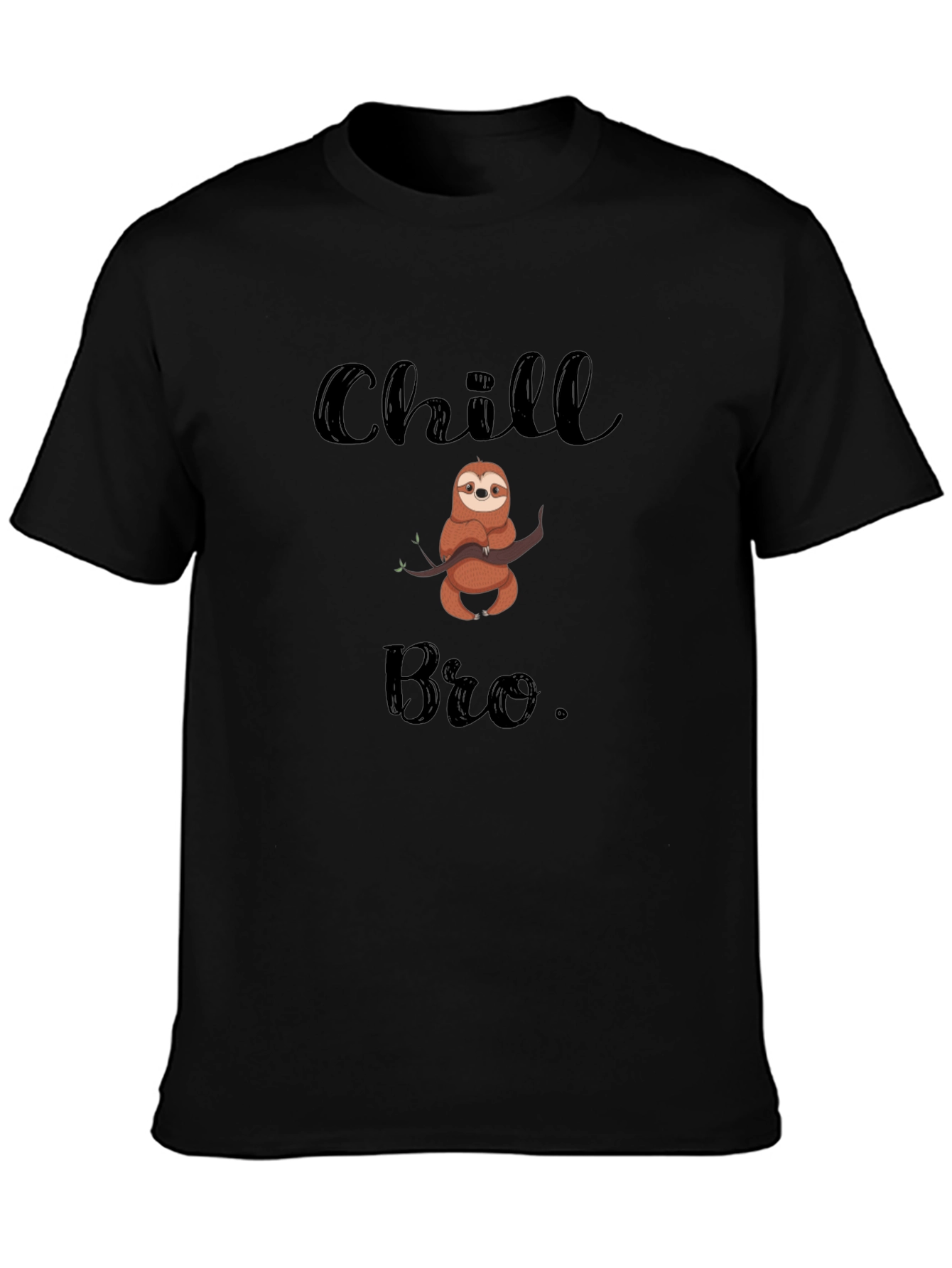 Chill Bro Sloth Graphic Tee