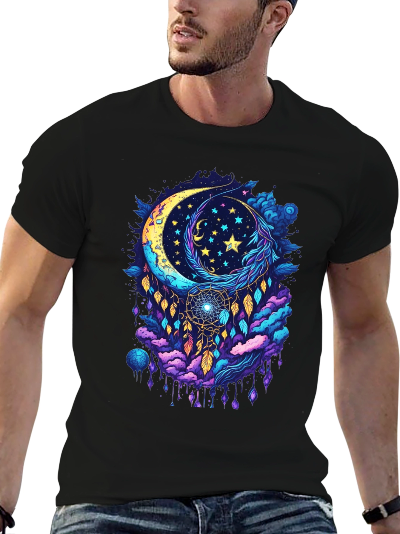 Dreamcatcher Moon Graphic Tee