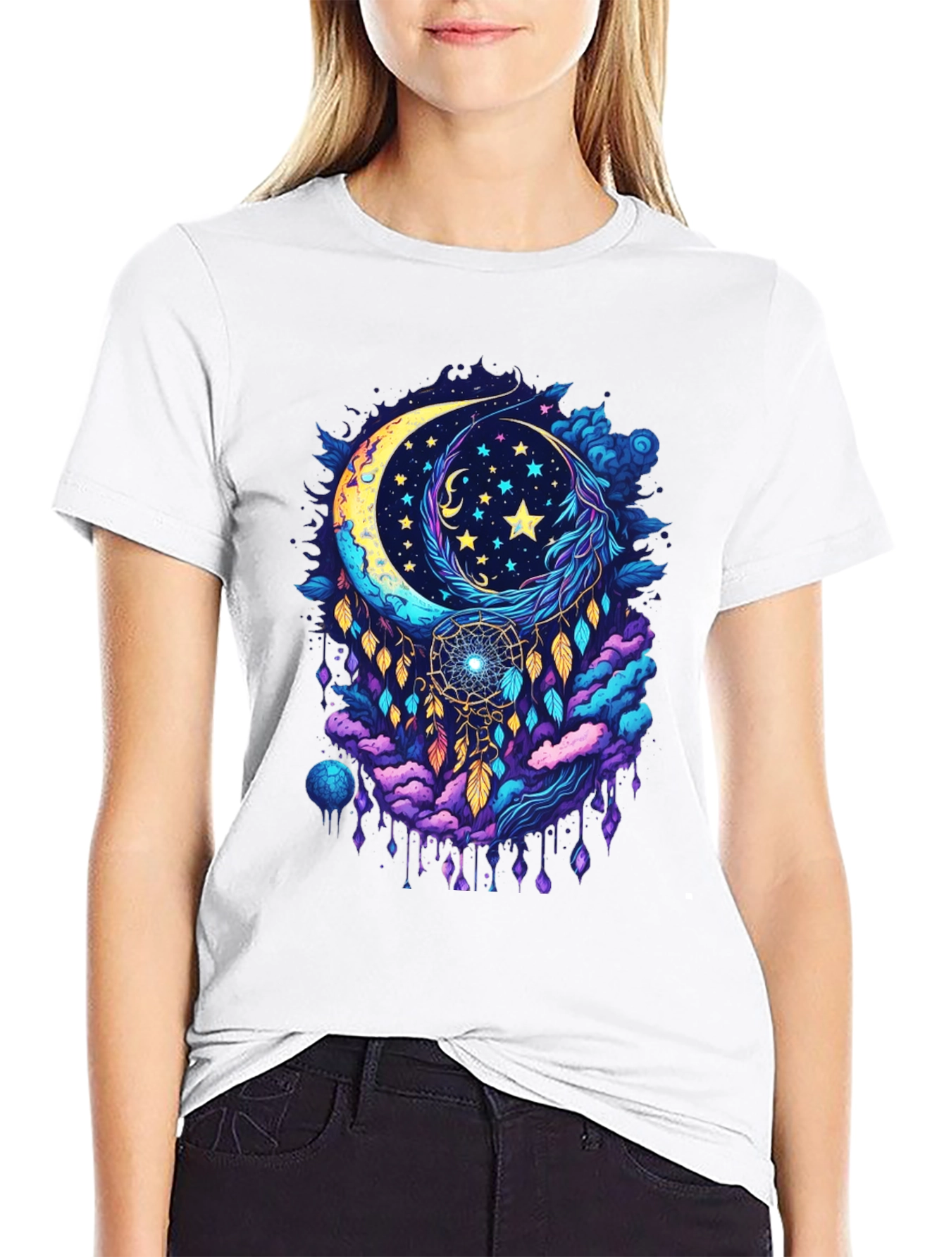 Dreamcatcher Moon Graphic Tee