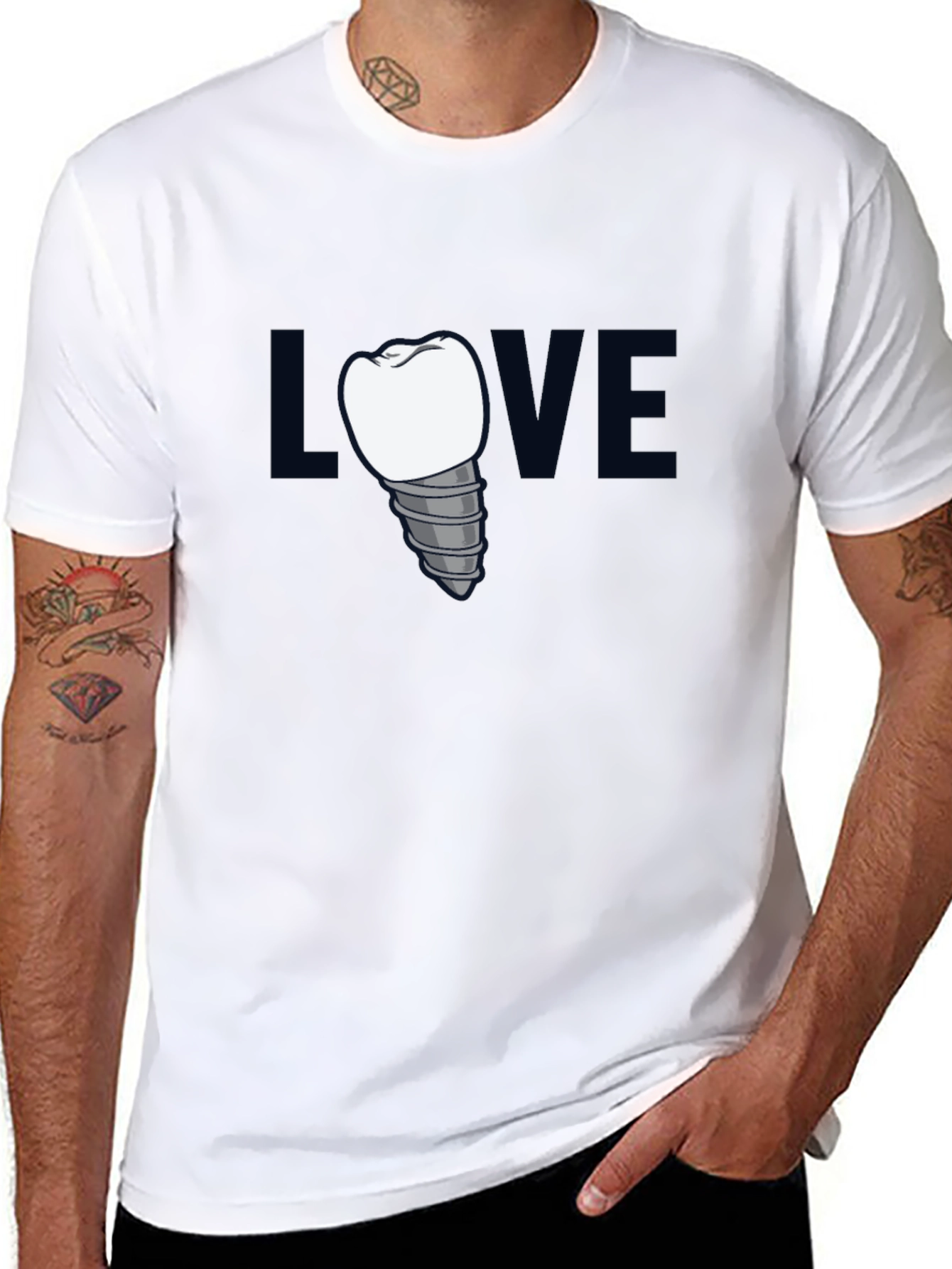 I Love Dental Implants T-Shirt
