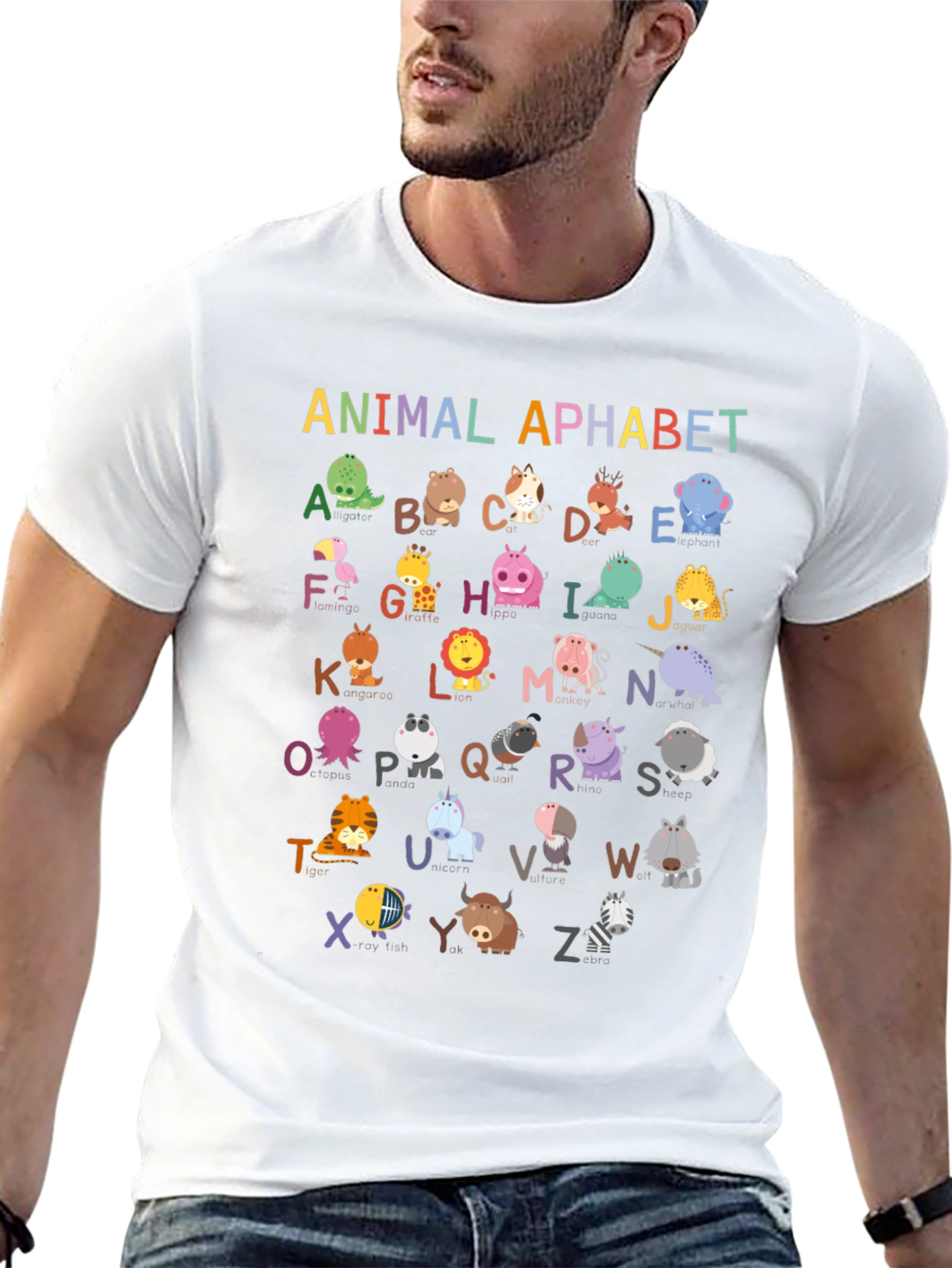 Animal Alphabet T-Shirt - Fun & Educational