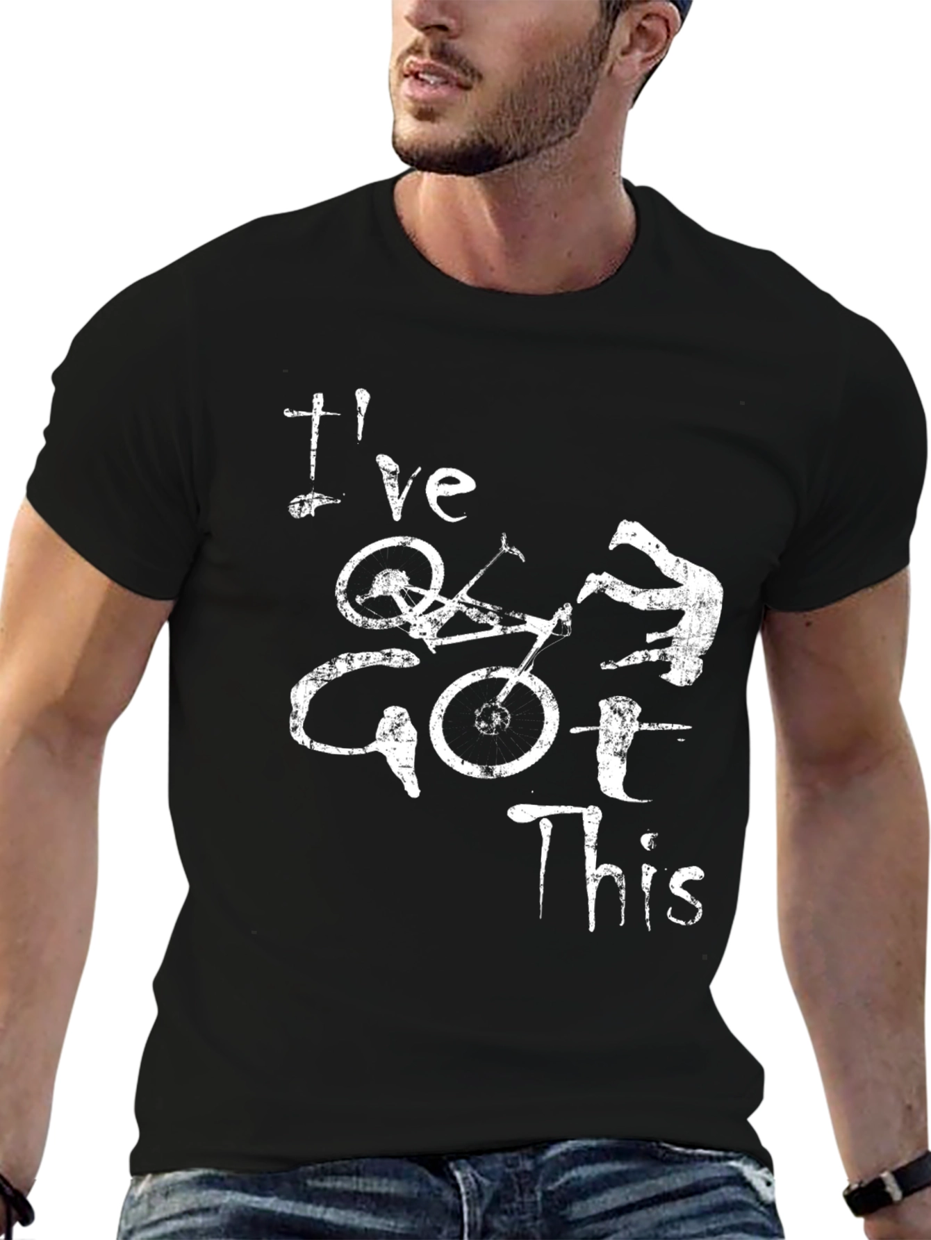 Ive Got This Cycling T-Shirt Black