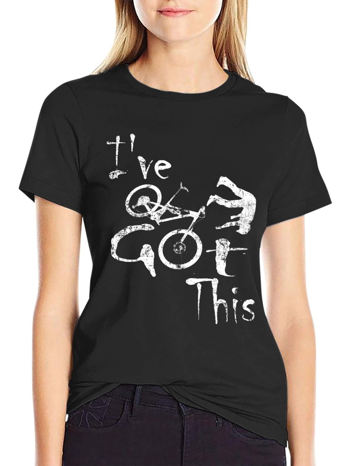 Ive Got This Cycling T-Shirt Black