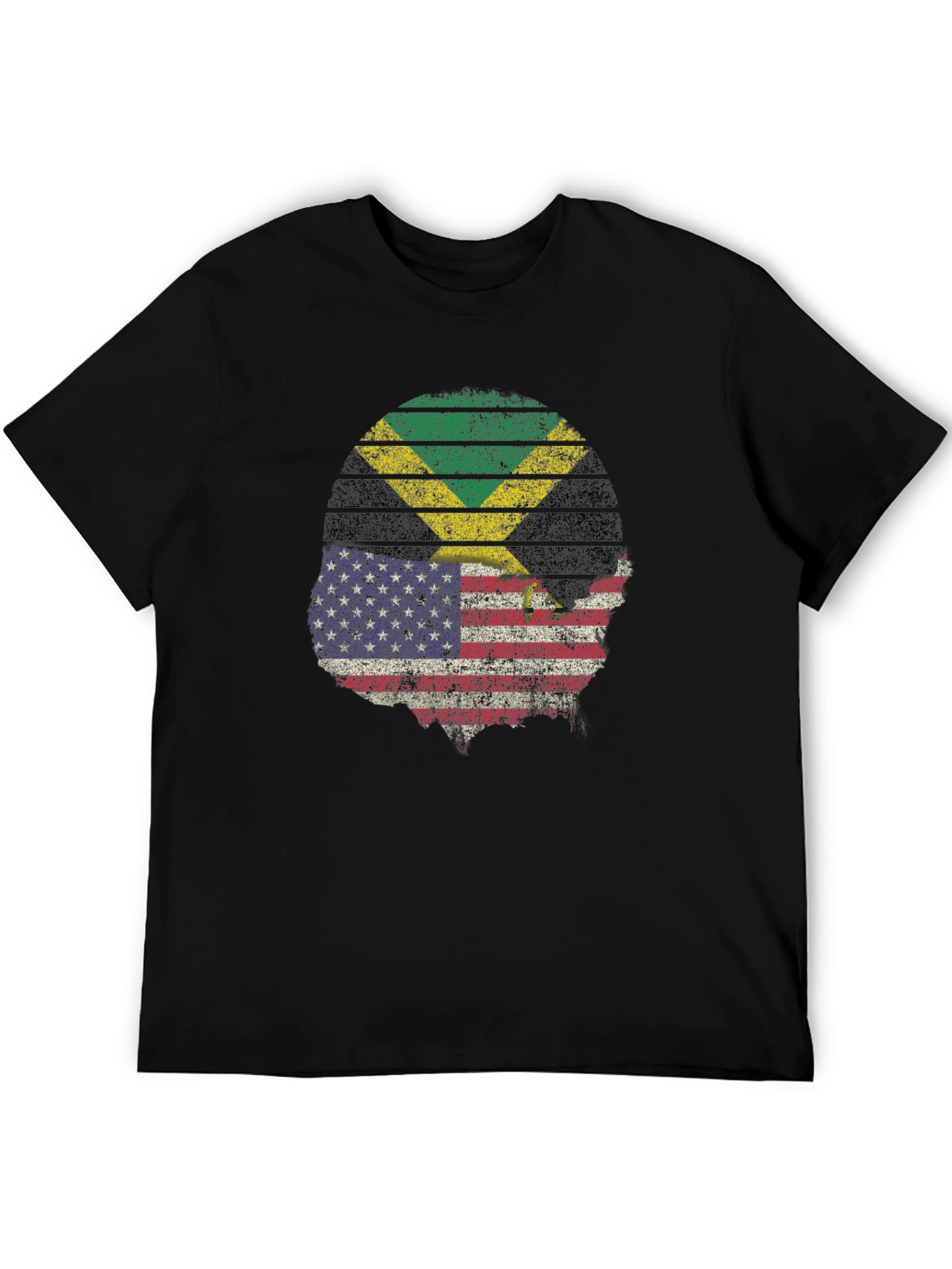 Jamaica USA Flag T-Shirt