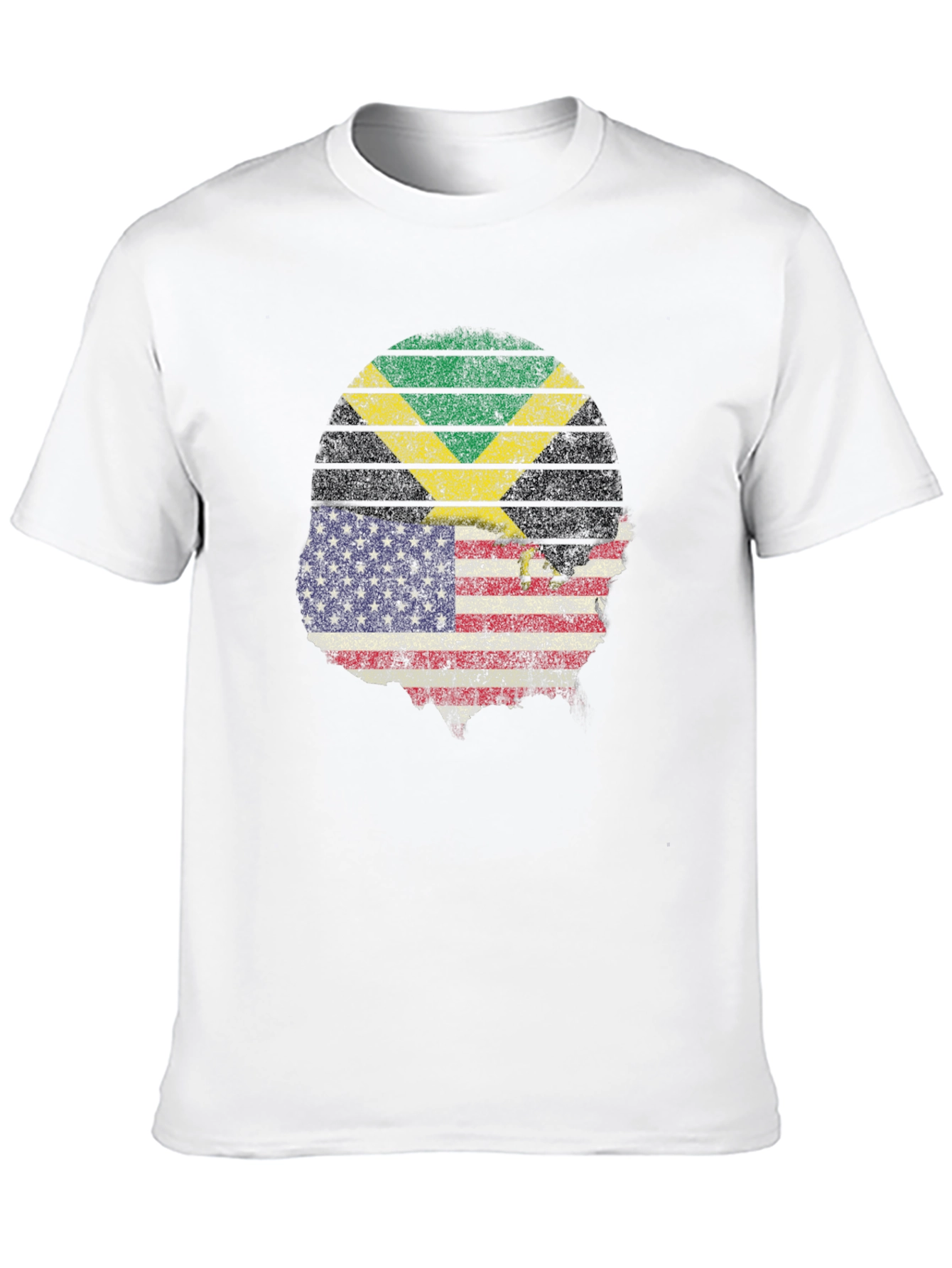 Jamaica USA Flag T-Shirt