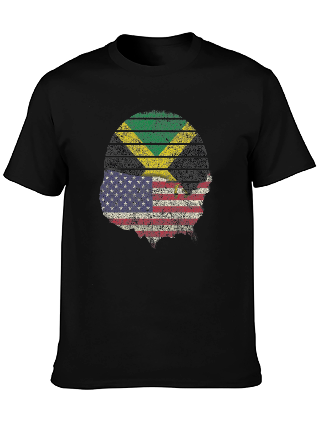 Jamaica USA Flag T-Shirt