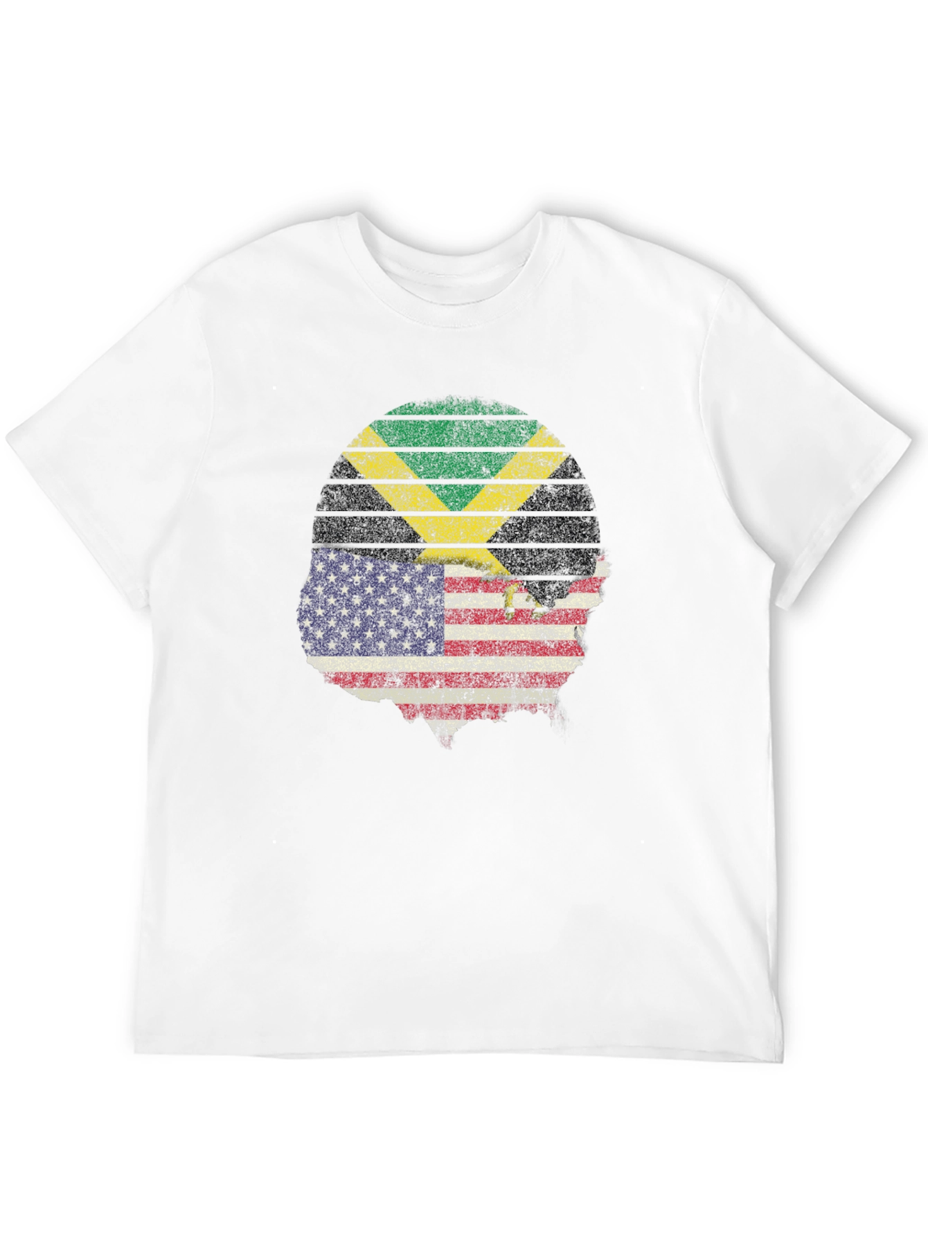 Jamaica USA Flag T-Shirt