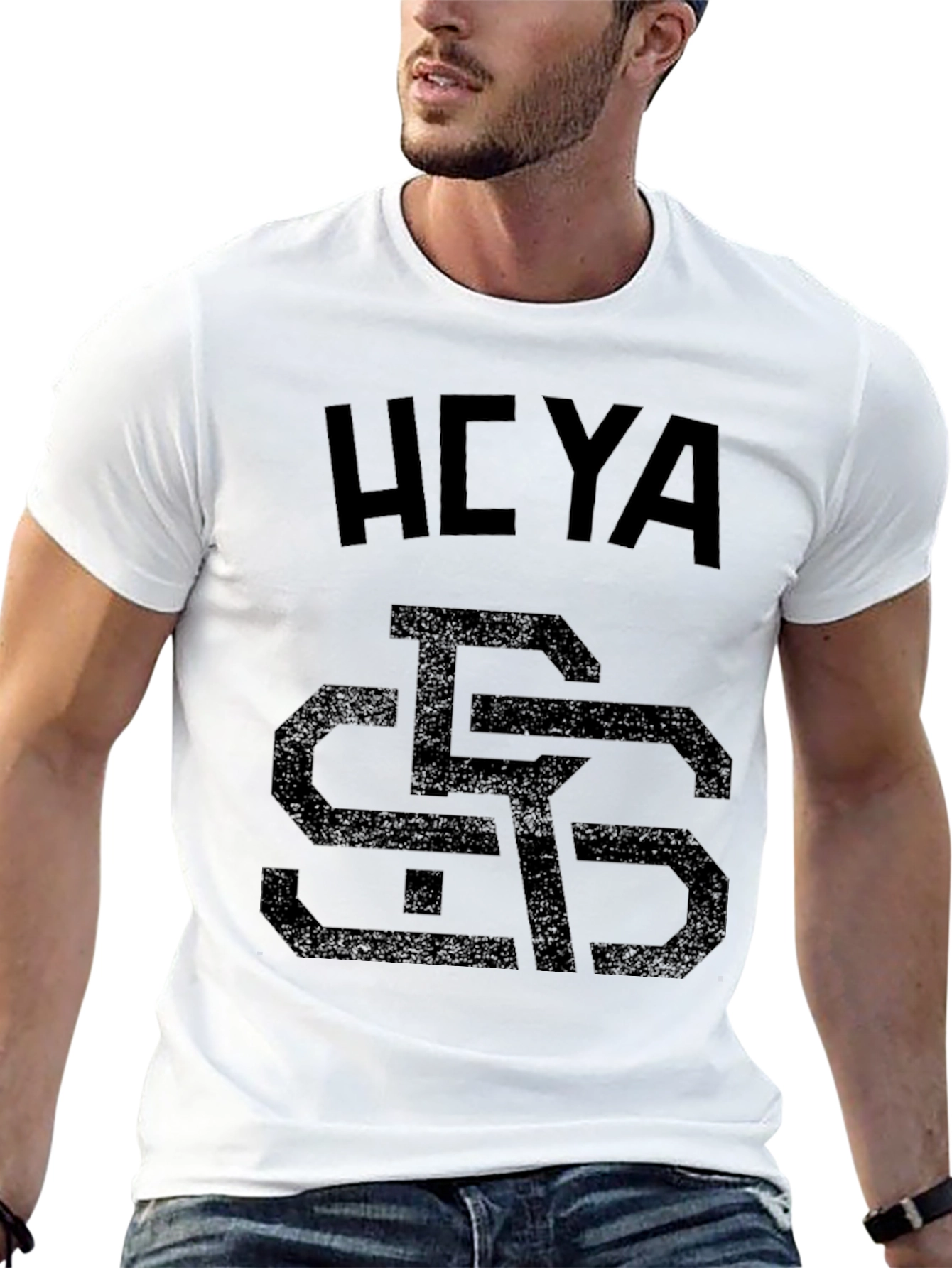 Hoya Georgetown T-Shirt Collegiate Style Black