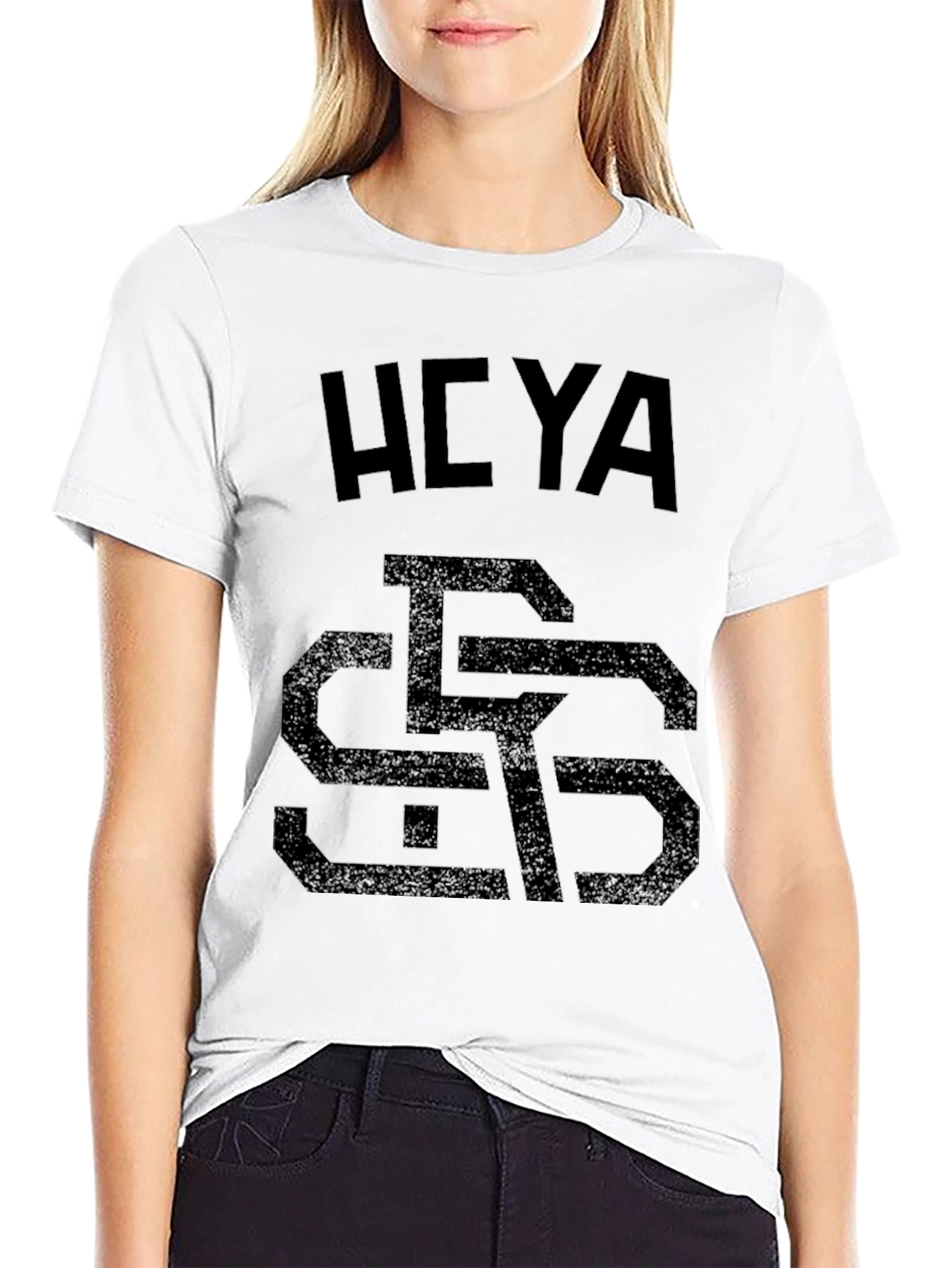 Hoya Georgetown T-Shirt Collegiate Style Black