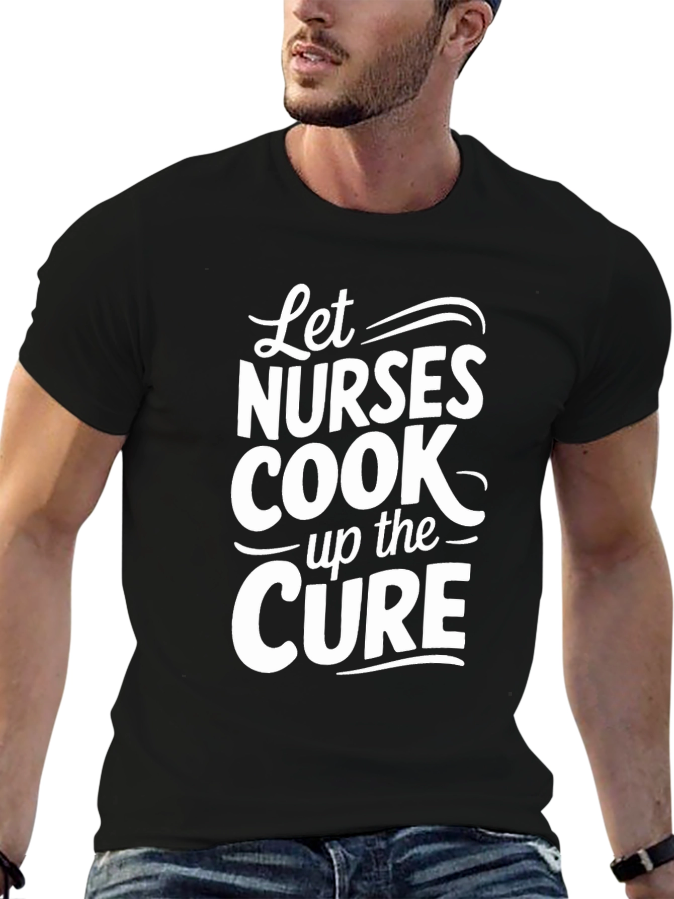 Nurse Cure T-Shirt - Cook Up The Cure Tee