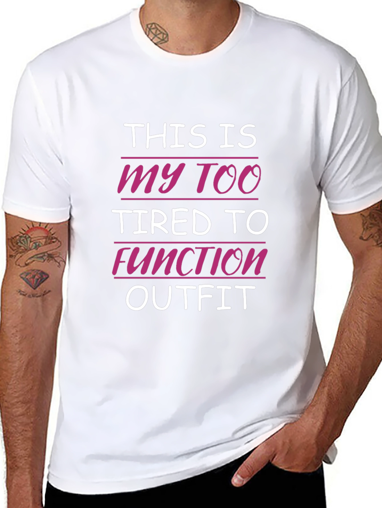 Too Tired to Function Outfit T-Shirt
