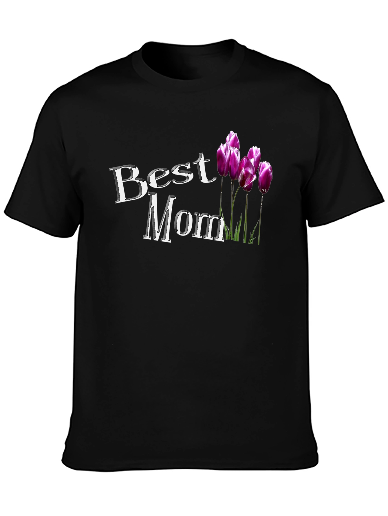 Best Mom Tulip T-Shirt