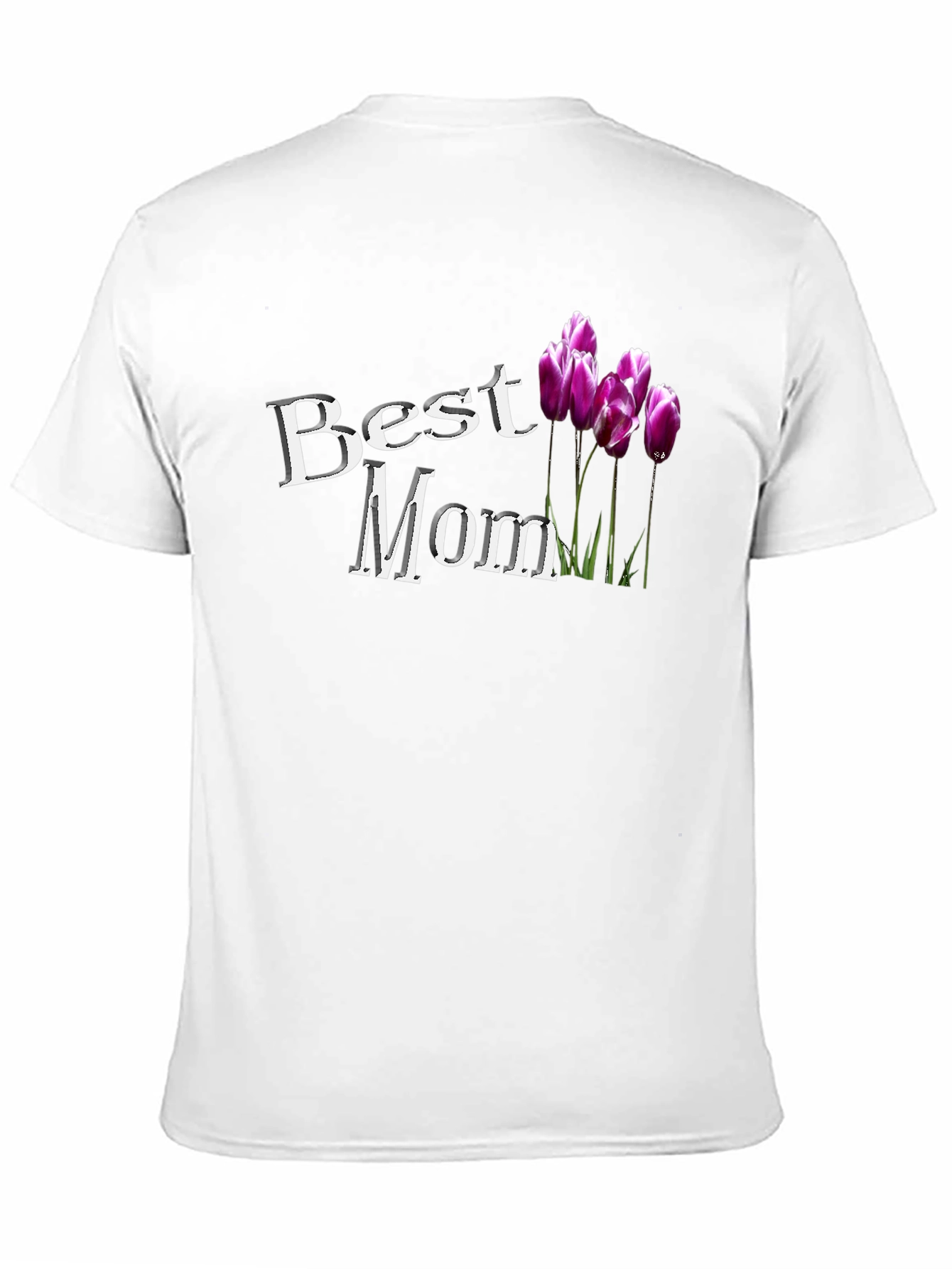 Best Mom Tulip T-Shirt