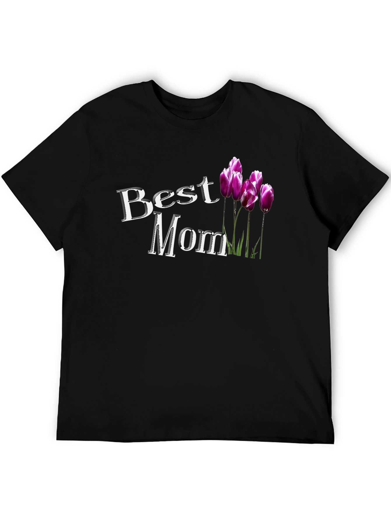 Best Mom Tulip T-Shirt