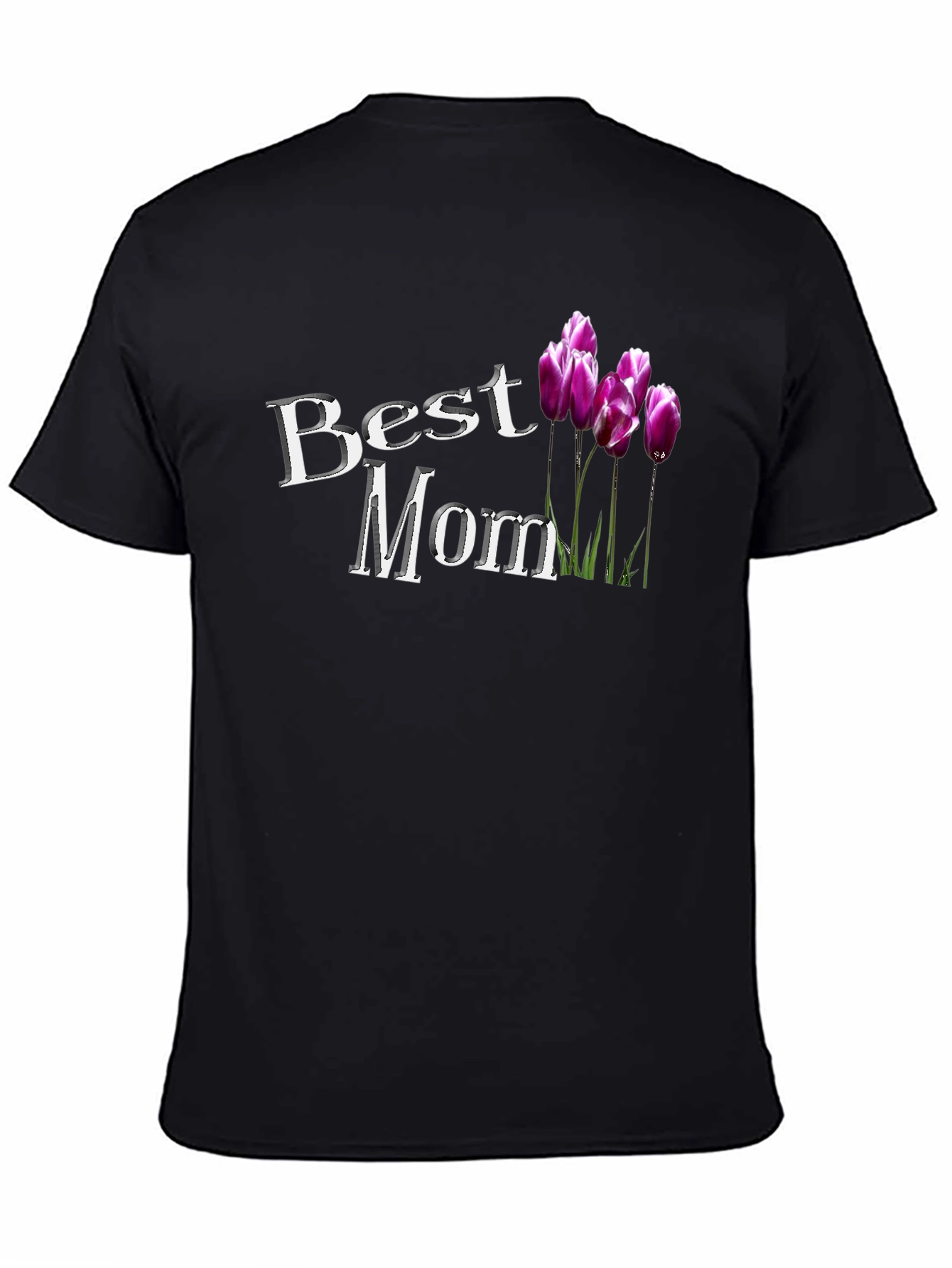 Best Mom Tulip T-Shirt