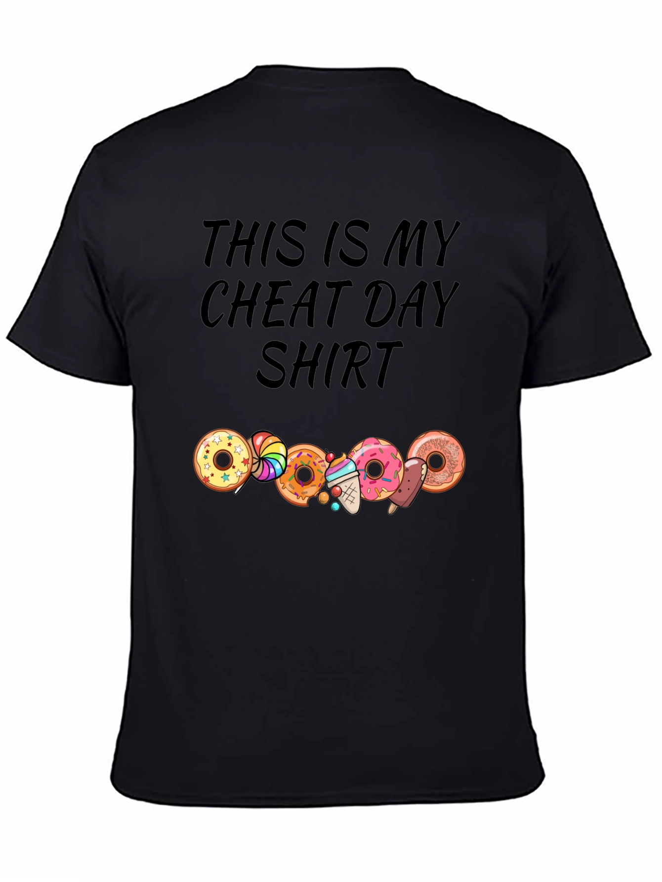 Cheat Day Shirt - Doughnut and Candy Lovers Tee