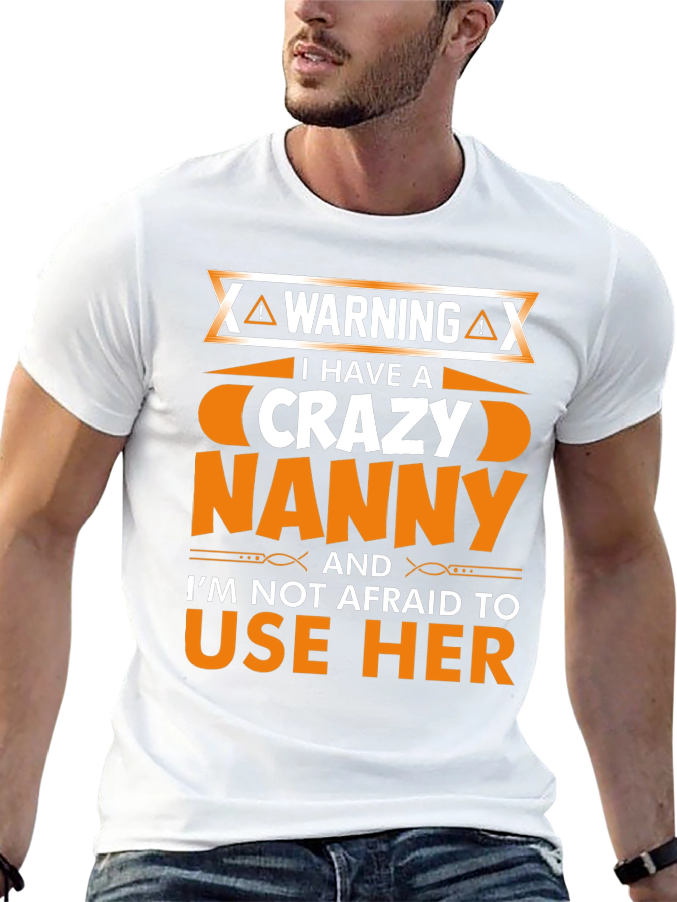 Warning Crazy Nanny T-Shirt