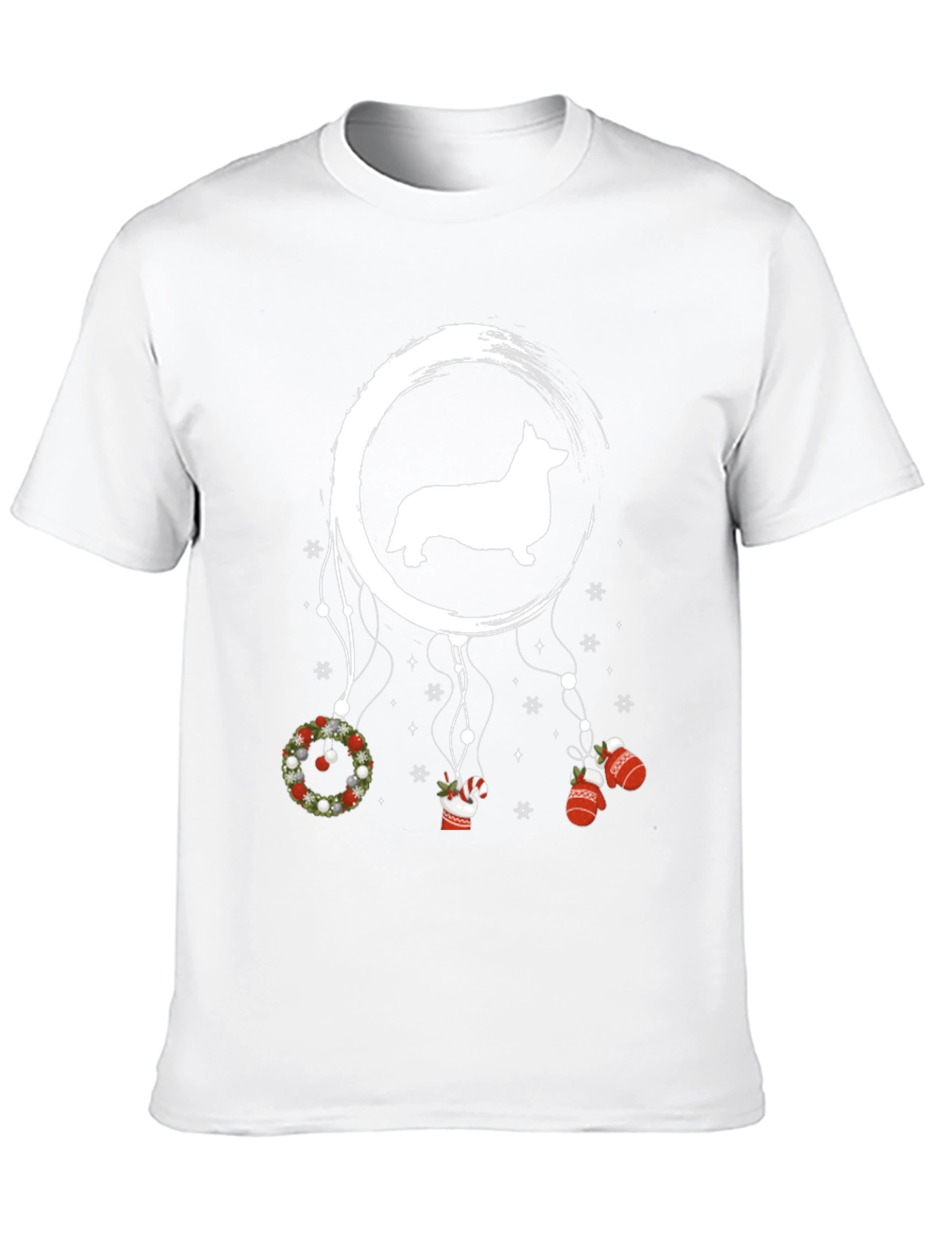 Corgi Christmas Dreamcatcher Tee
