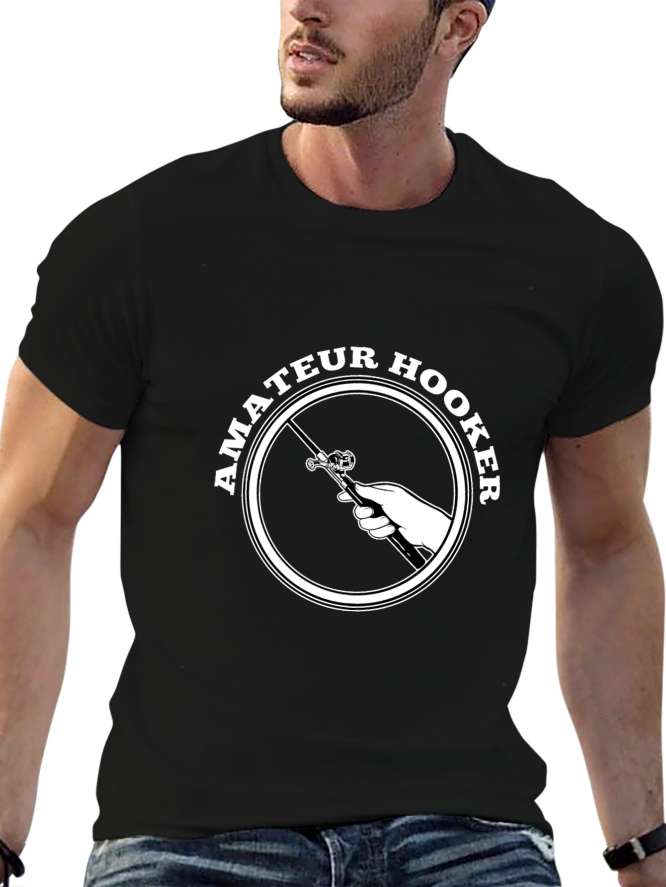 Amateur Hooker Black T-Shirt