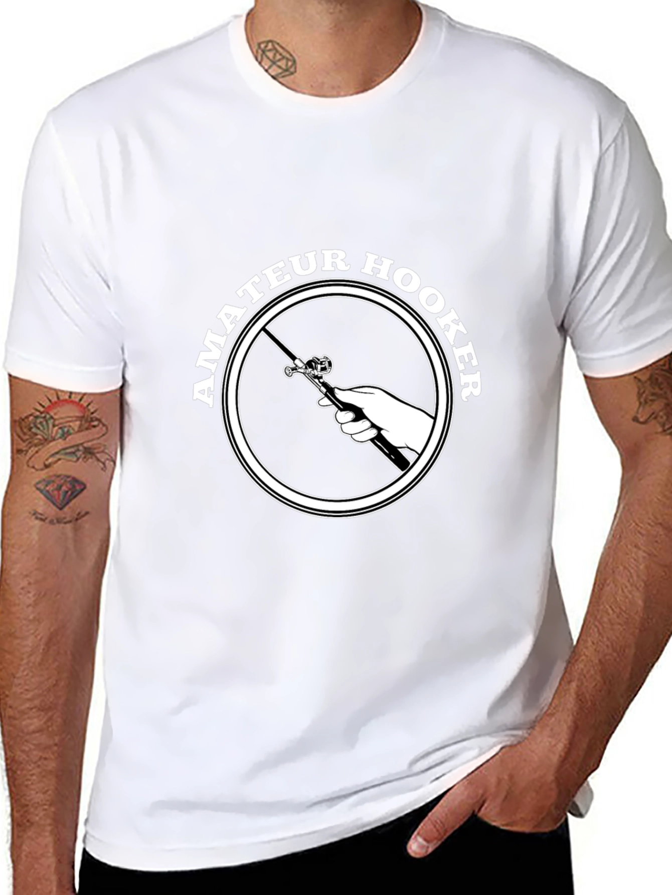 Amateur Hooker Black T-Shirt