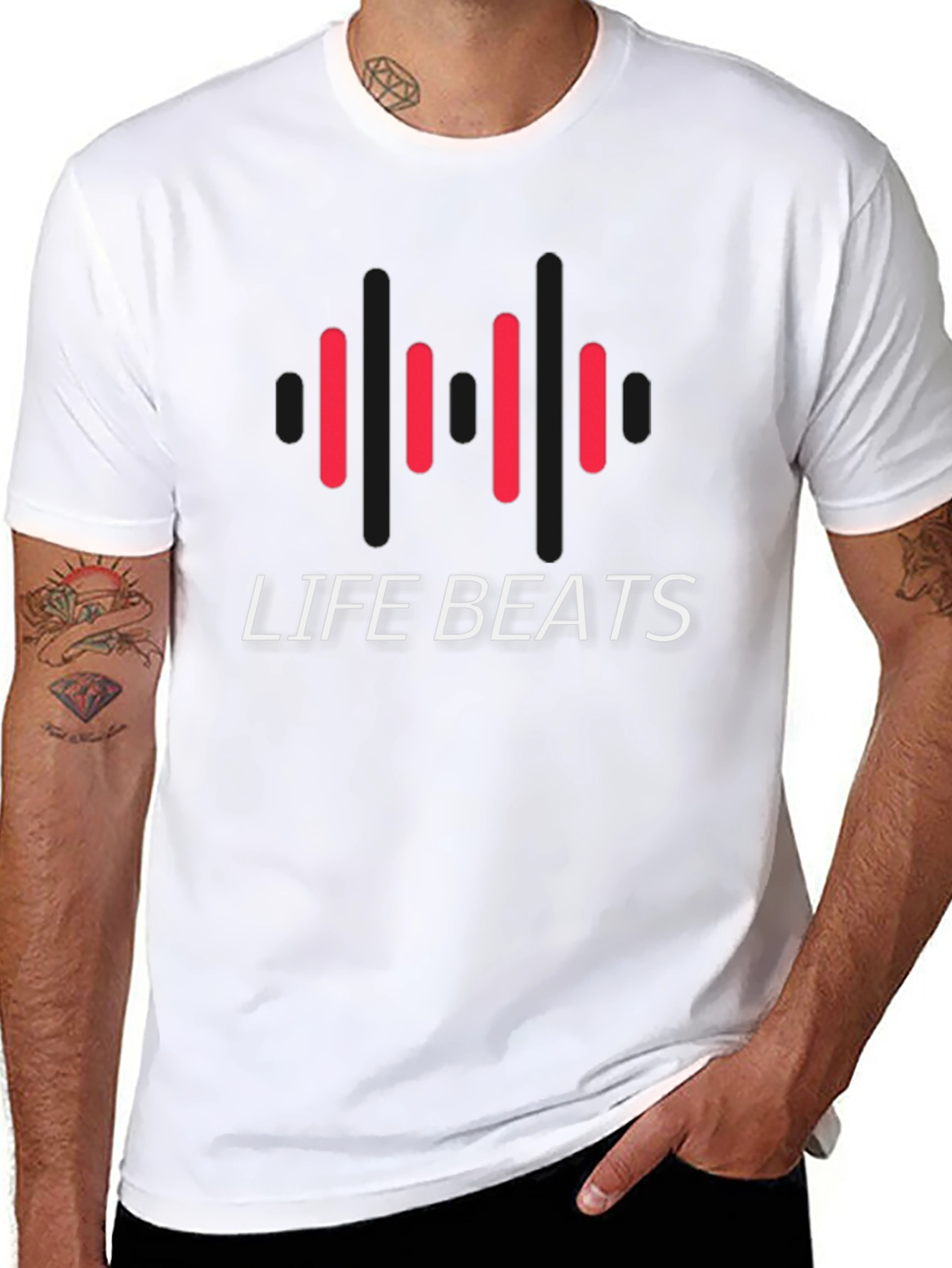 Life Beats Graphic T-Shirt