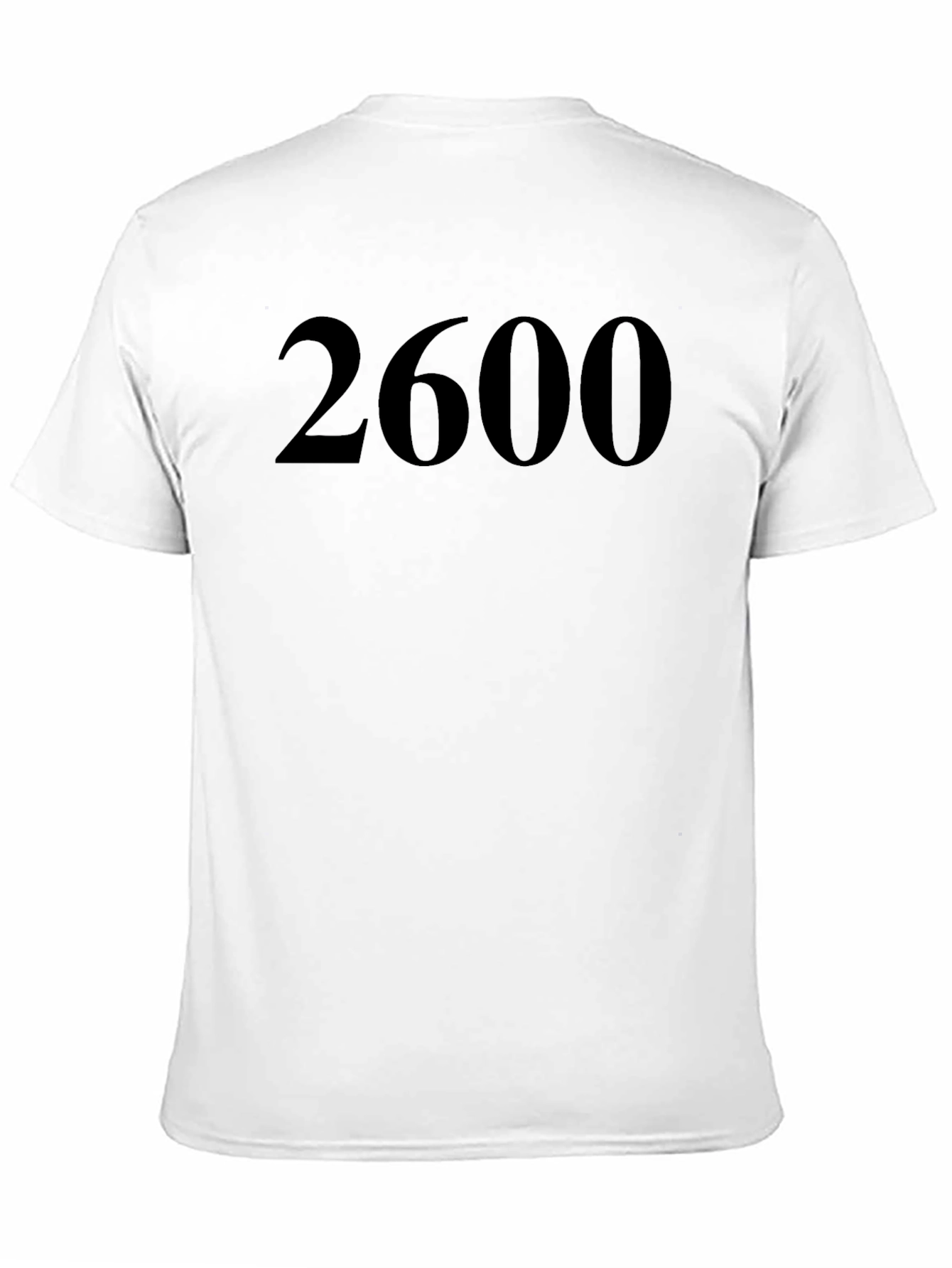 2600 Black T-Shirt