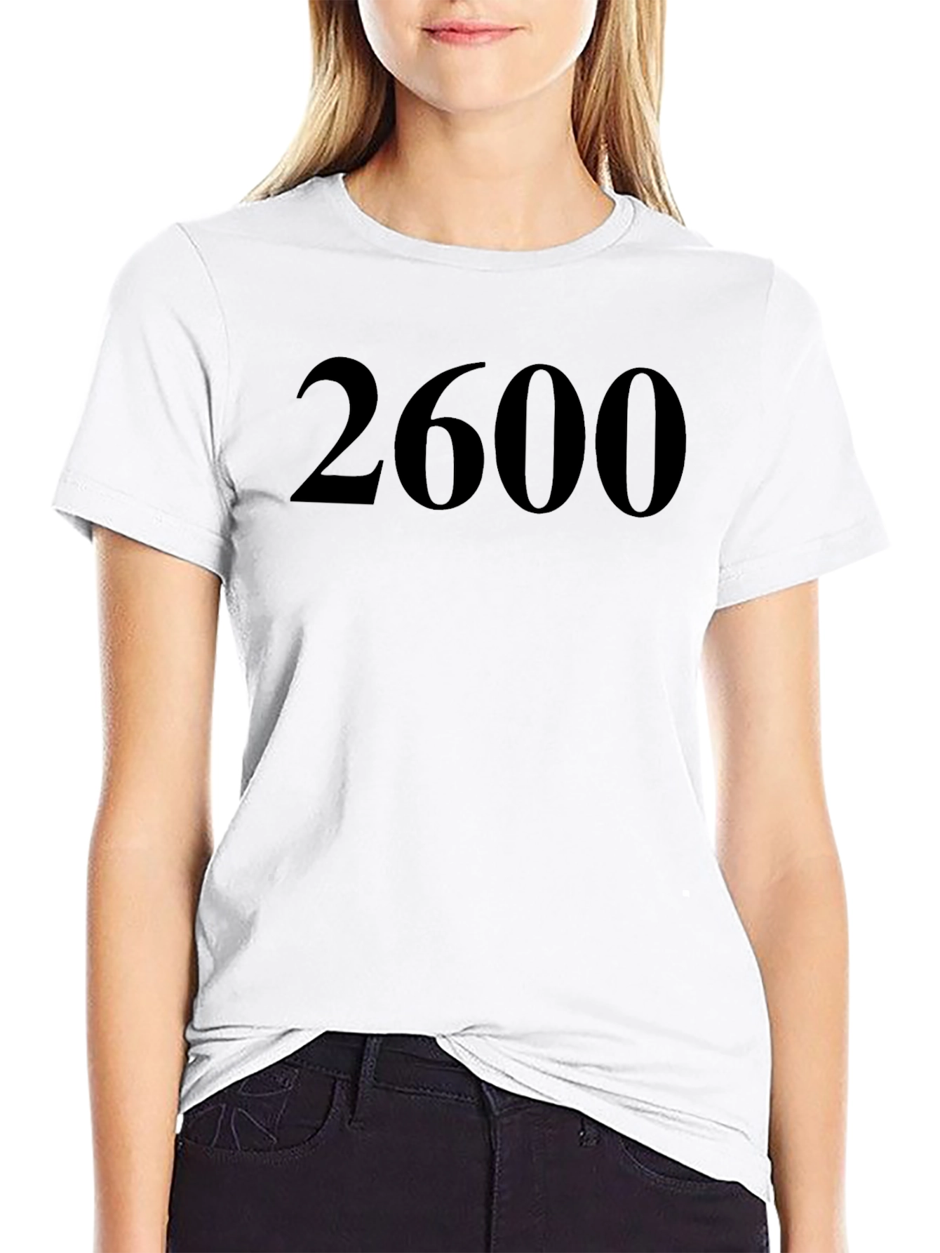 2600 Black T-Shirt